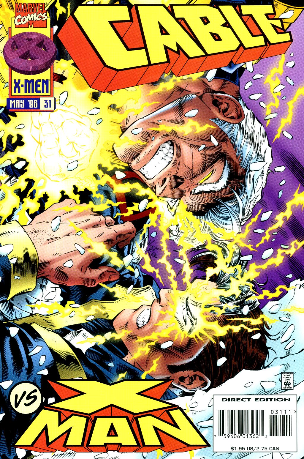 Read online Cable (1993) comic -  Issue #31 - 1
