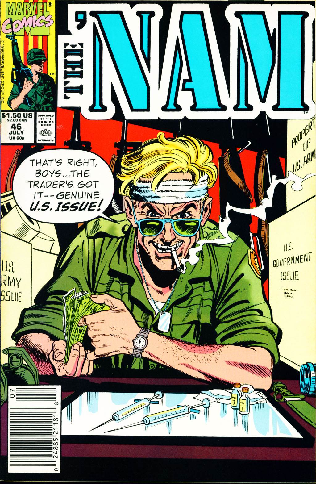 Read online The 'Nam comic -  Issue #46 - 1