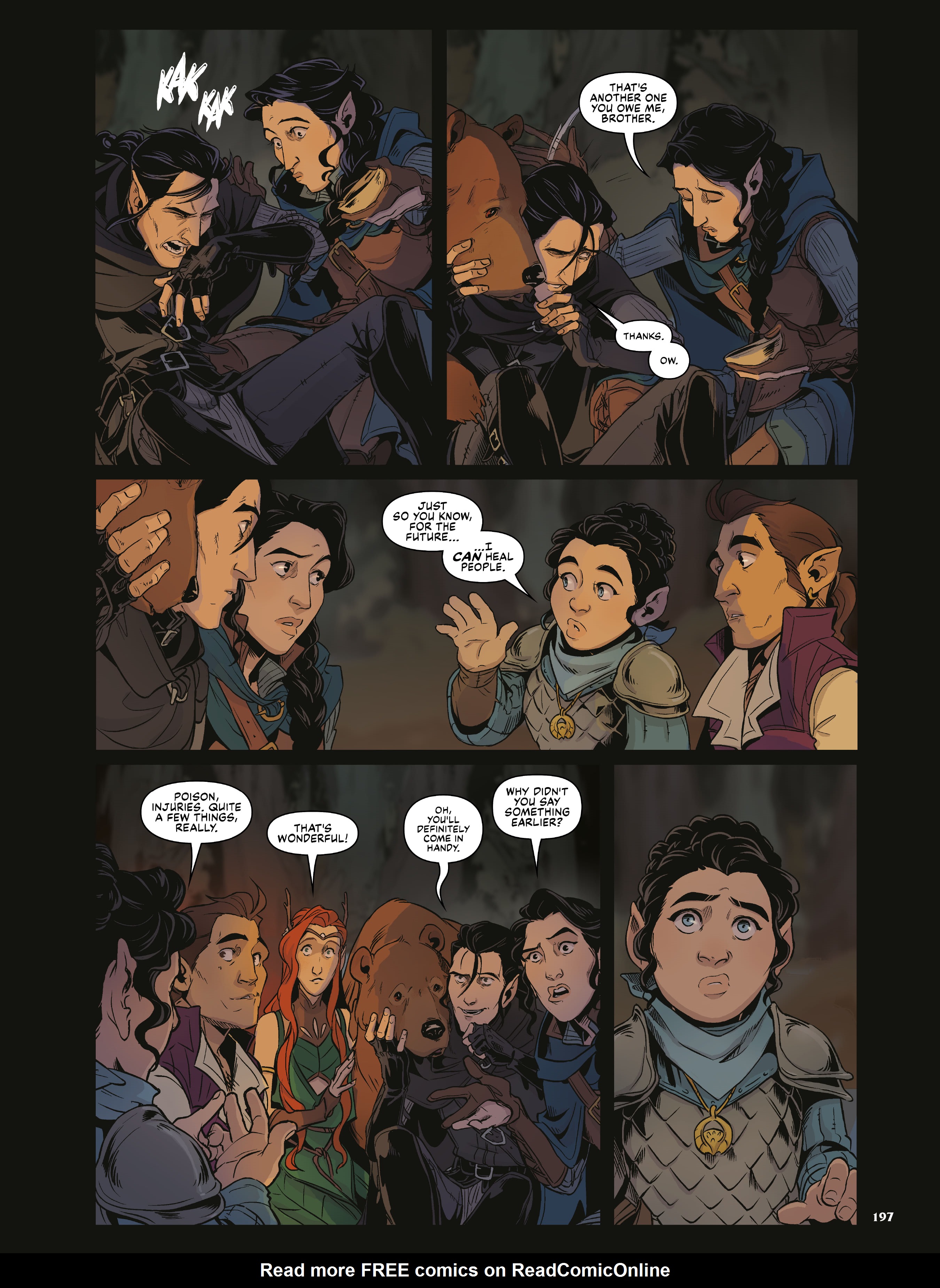Read online Critical Role Vox Machina Origins comic -  Issue # (2019) _TPB Library Edition (Part 2) - 99