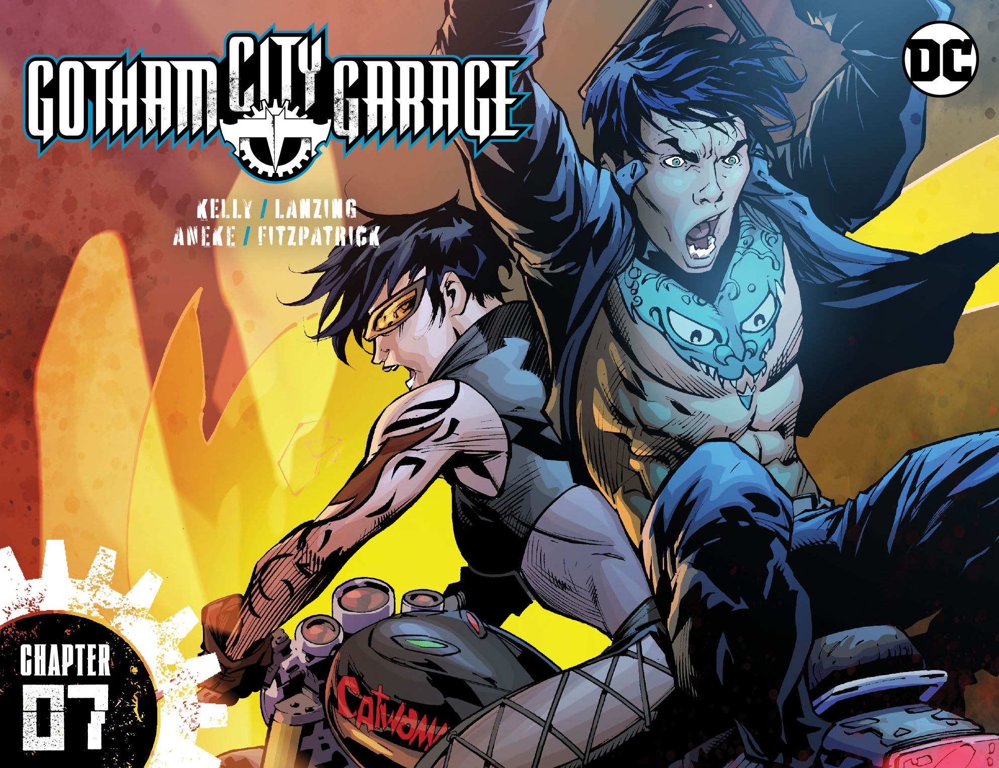 Read online Gotham City Garage comic -  Issue #7 - 1