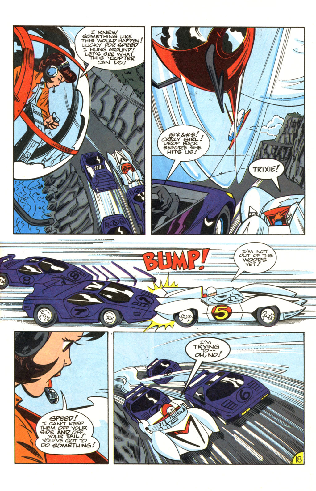 Read online Speed Racer (1987) comic -  Issue #36 - 23