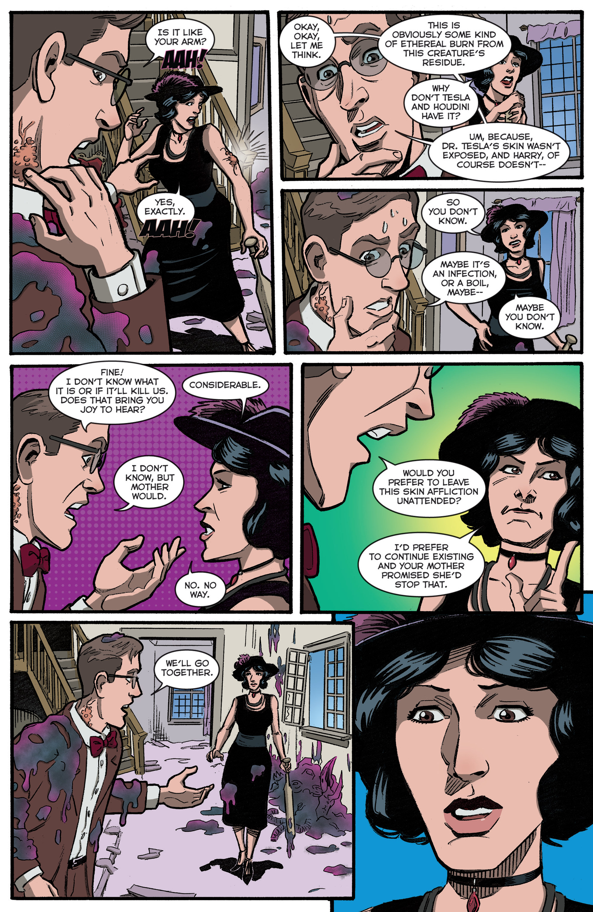 Read online Herald: Lovecraft & Tesla - Bundles of Joy comic -  Issue #1 - 11