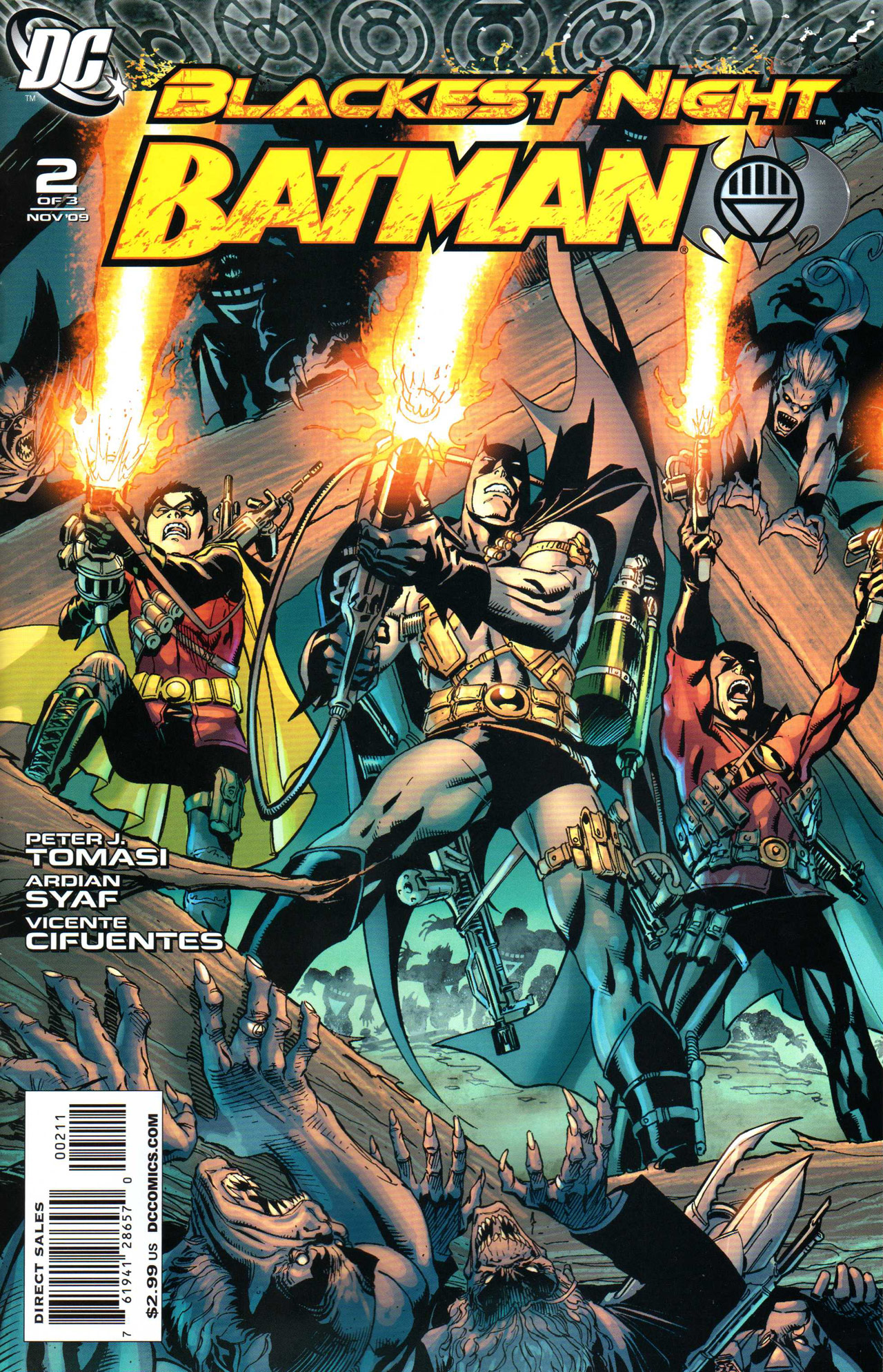 Read online Blackest Night: Batman comic -  Issue #2 - 1