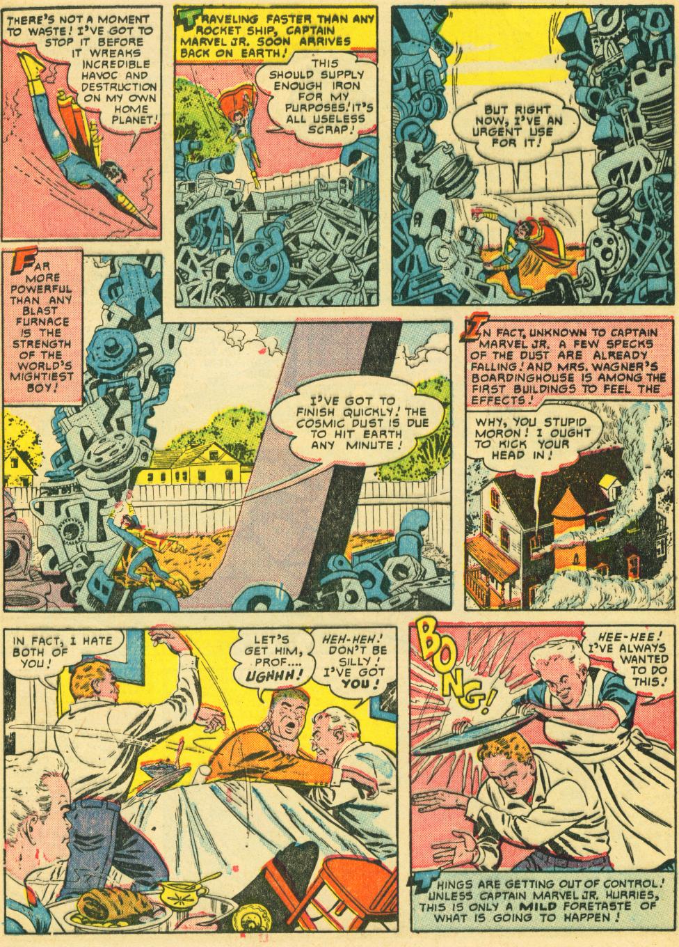 Read online Captain Marvel, Jr. comic -  Issue #93 - 12