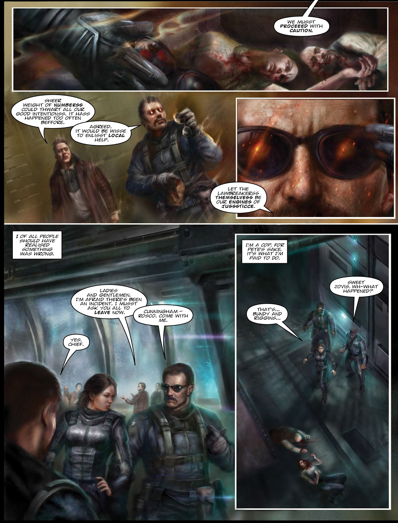 Read online Judge Dredd Megazine (Vol. 5) comic -  Issue #387 - 50