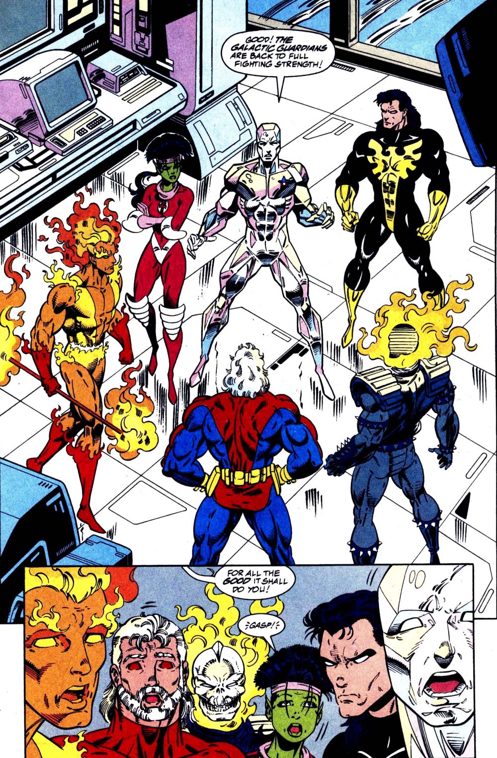 Read online Galactic Guardians comic -  Issue #3 - 22