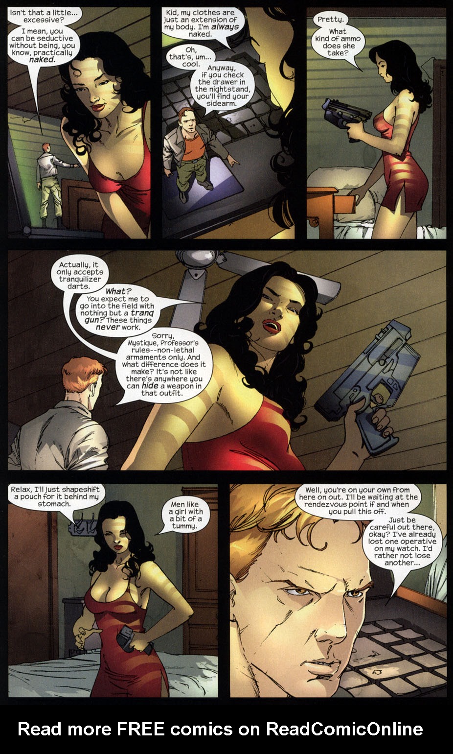 Read online Mystique comic -  Issue #4 - 10