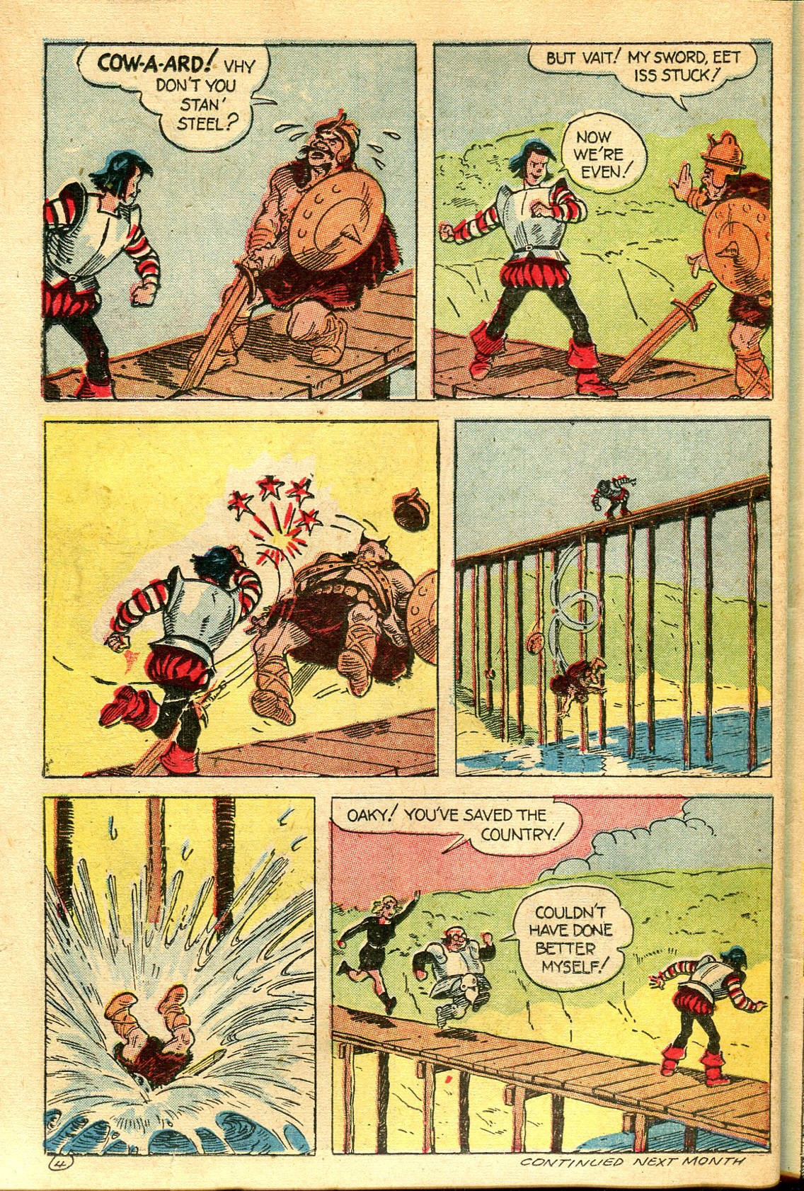 Read online Famous Funnies comic -  Issue #124 - 38