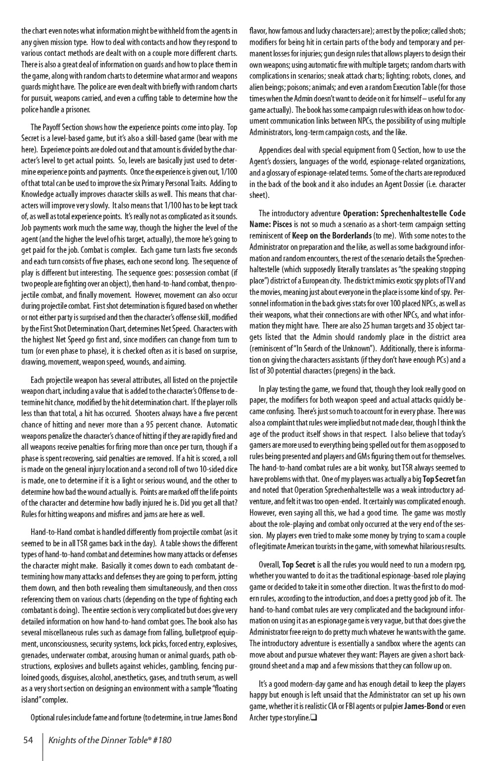 Read online Knights of the Dinner Table comic -  Issue #180 - 56