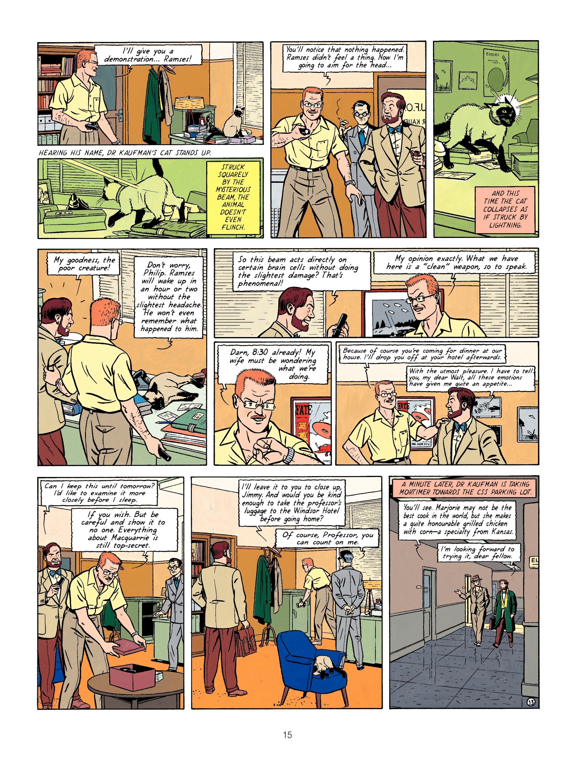 Read online Blake & Mortimer comic -  Issue #5 - 15