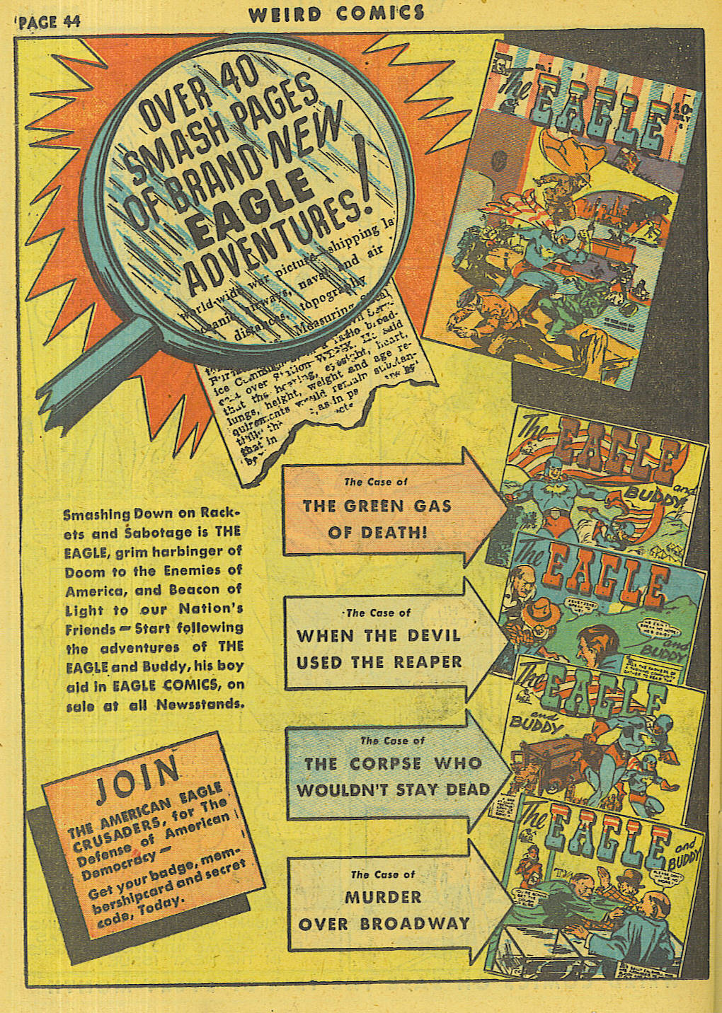 Read online Weird Comics comic -  Issue #17 - 43