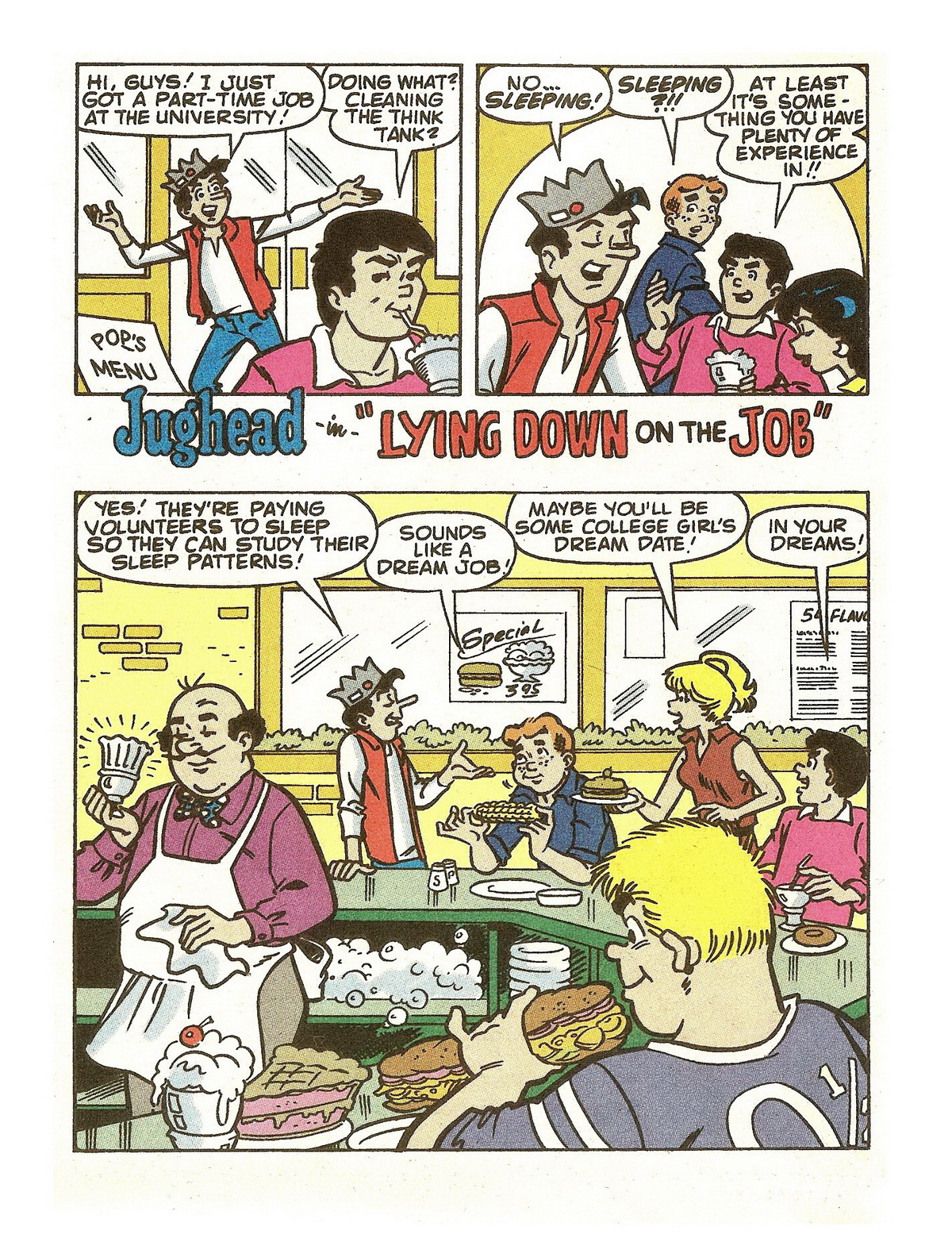 Read online Jughead's Double Digest Magazine comic -  Issue #70 - 163