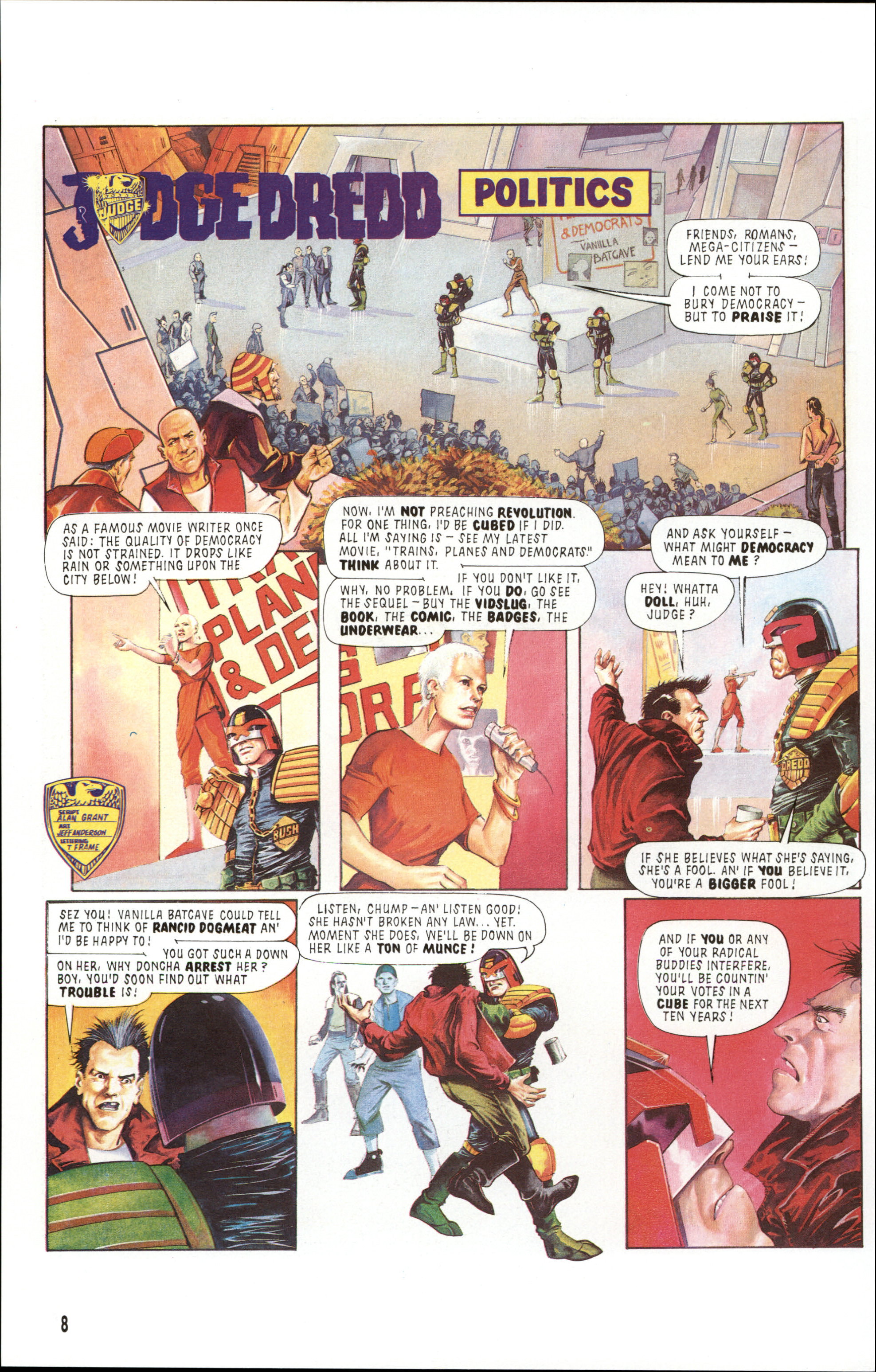 Read online Dredd Rules! comic -  Issue #11 - 10