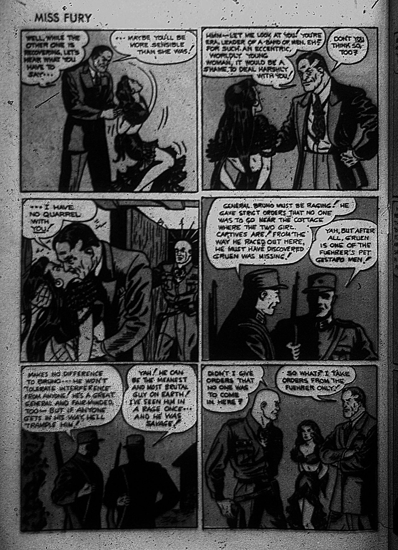 Read online Miss Fury (1942) comic -  Issue #4 - 30