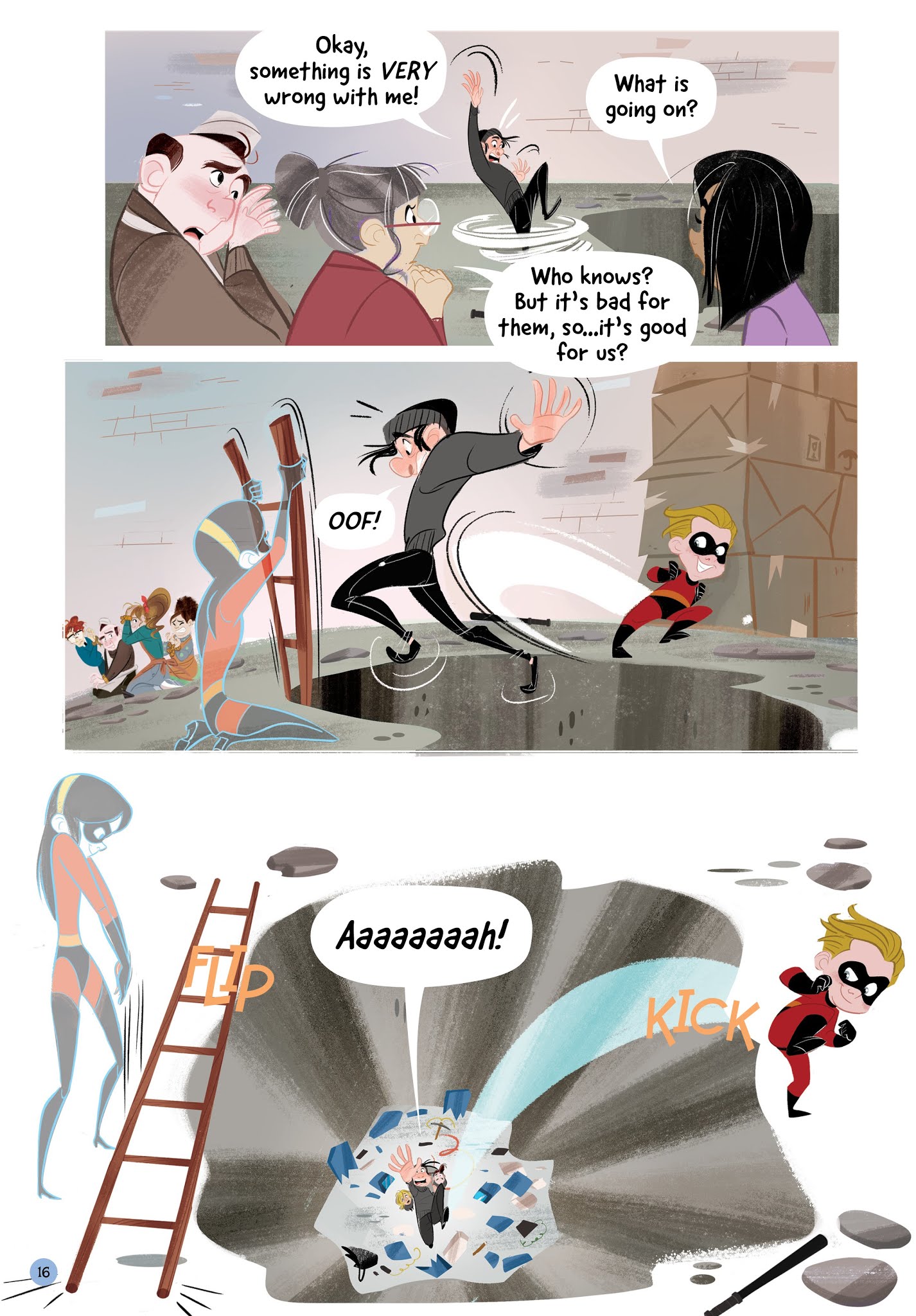 Read online Disney·PIXAR The Incredibles 2: Heroes at Home comic -  Issue # Full - 15