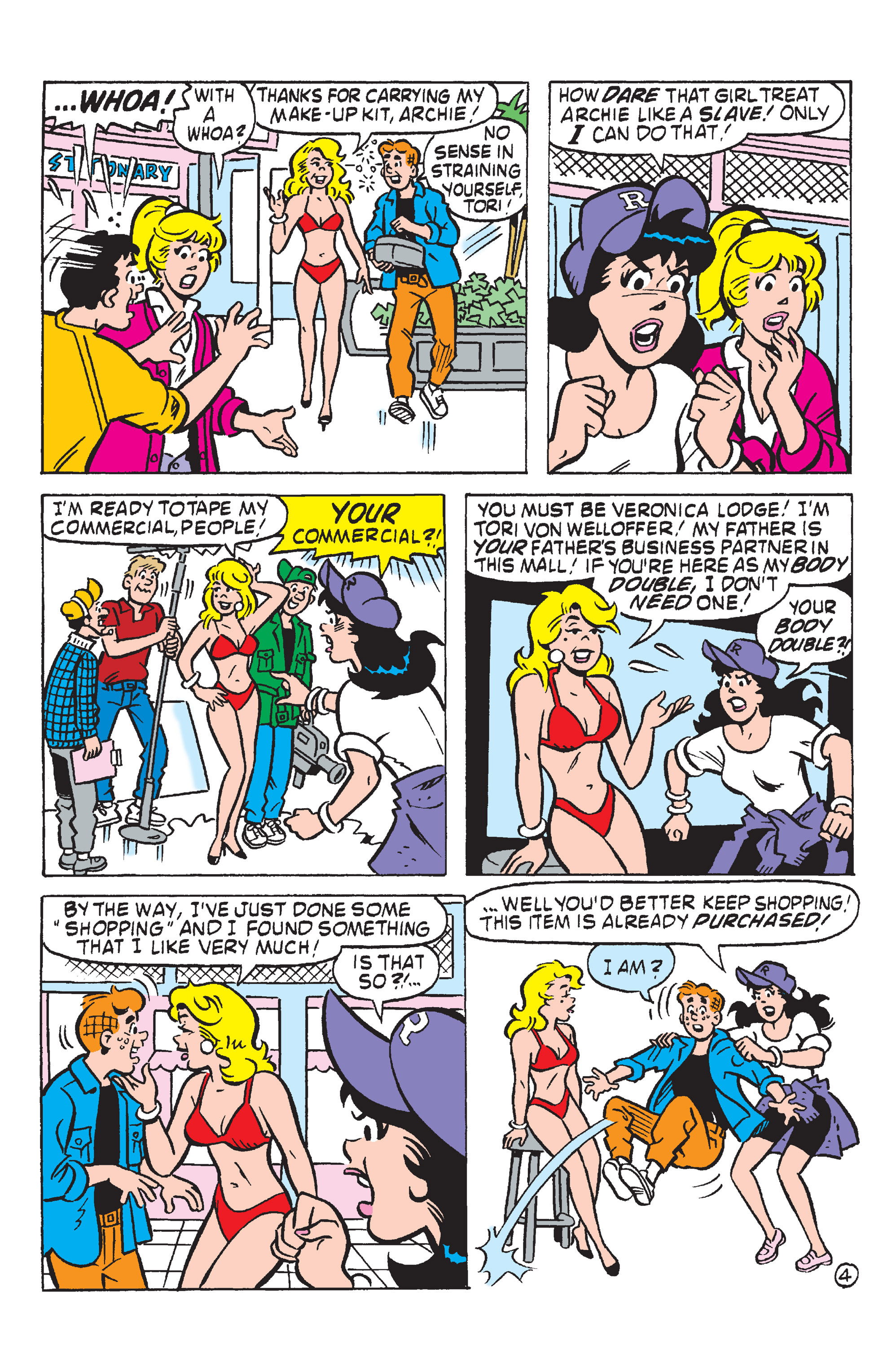 Read online Betty and Veronica: Mall Princesses comic -  Issue # TPB - 67