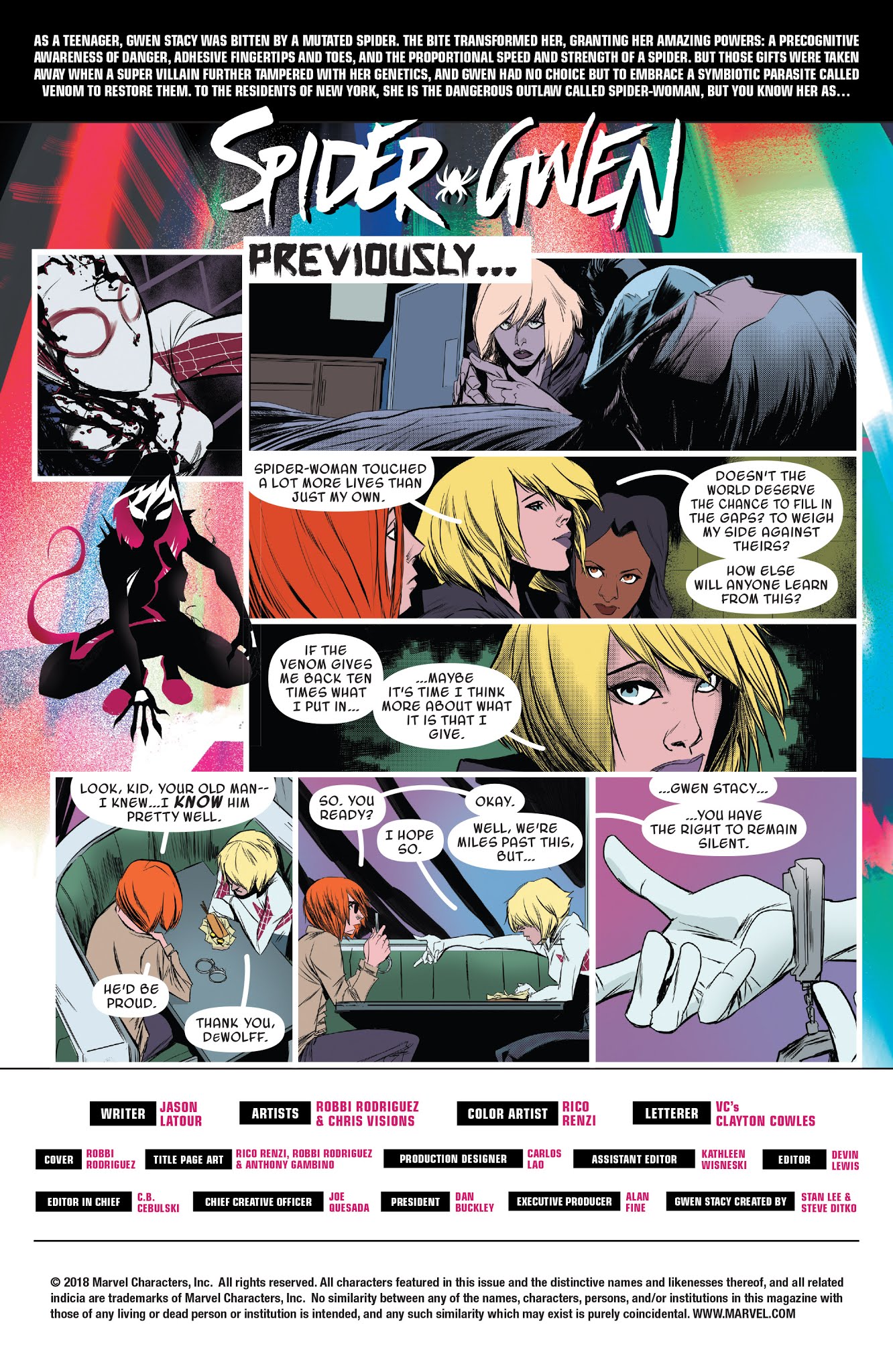 Read online Spider-Gwen [II] comic -  Issue #33 - 2