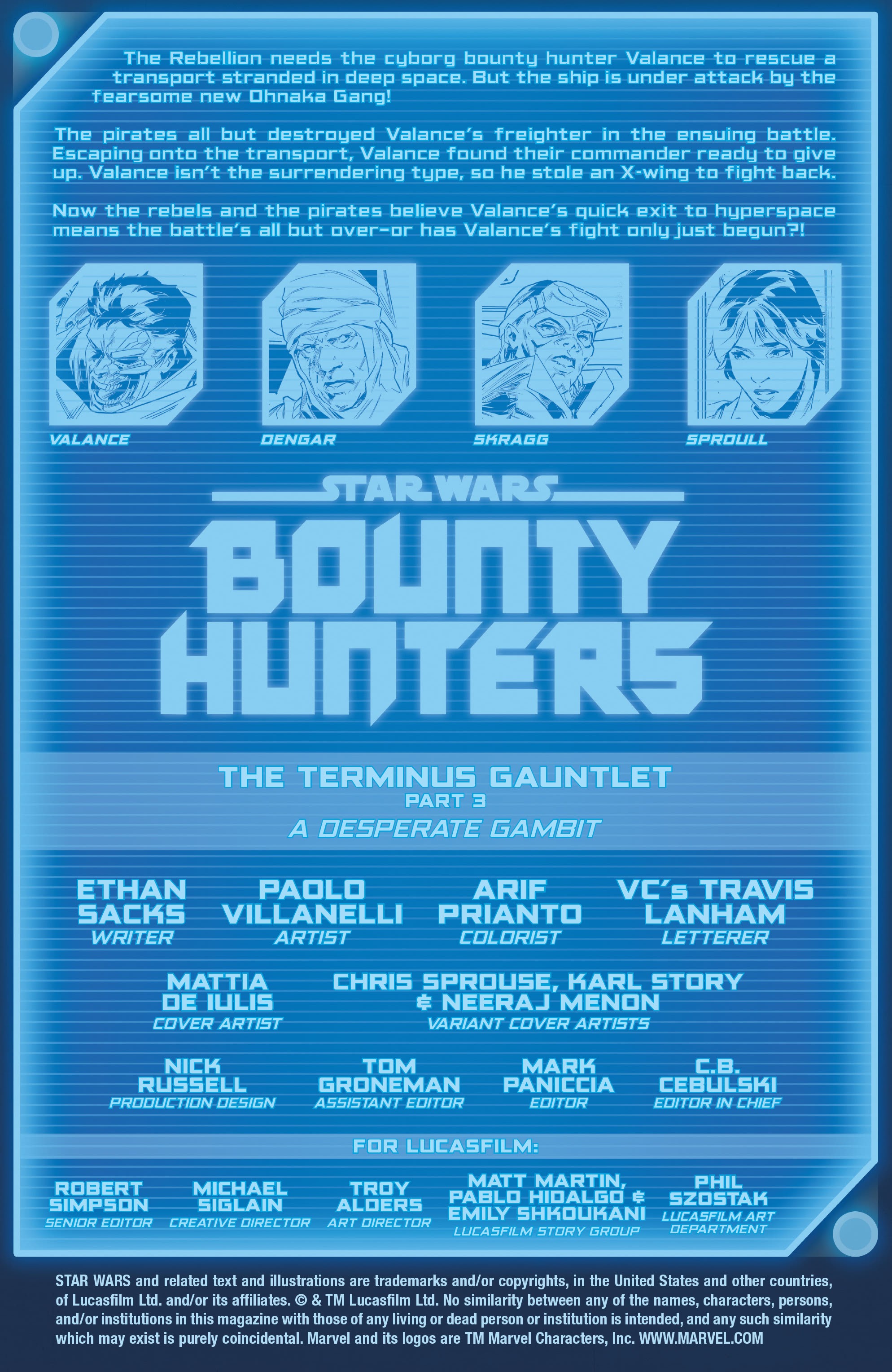 Read online Star Wars: Bounty Hunters comic -  Issue #10 - 2