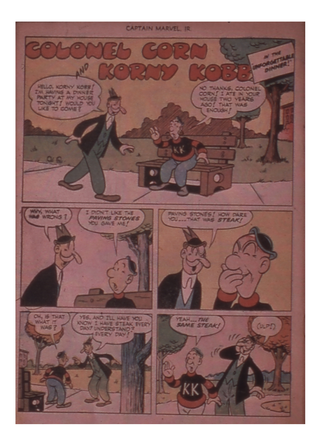 Read online Captain Marvel, Jr. comic -  Issue #113 - 24