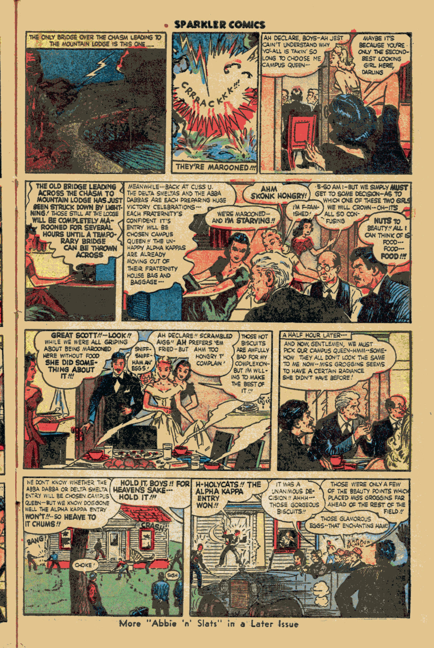 Read online Sparkler Comics comic -  Issue #58 - 47