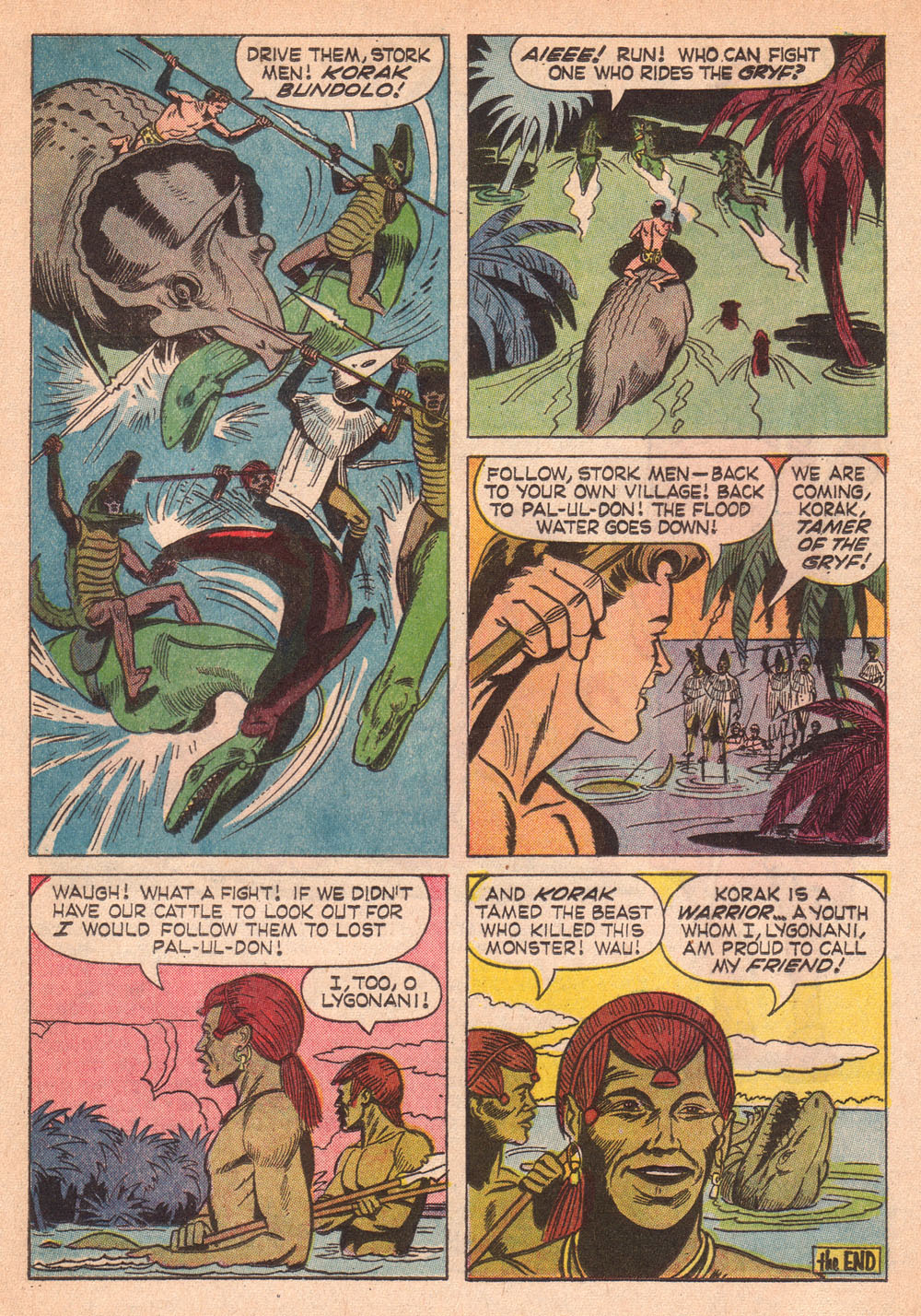 Read online Korak, Son of Tarzan (1964) comic -  Issue #11 - 17