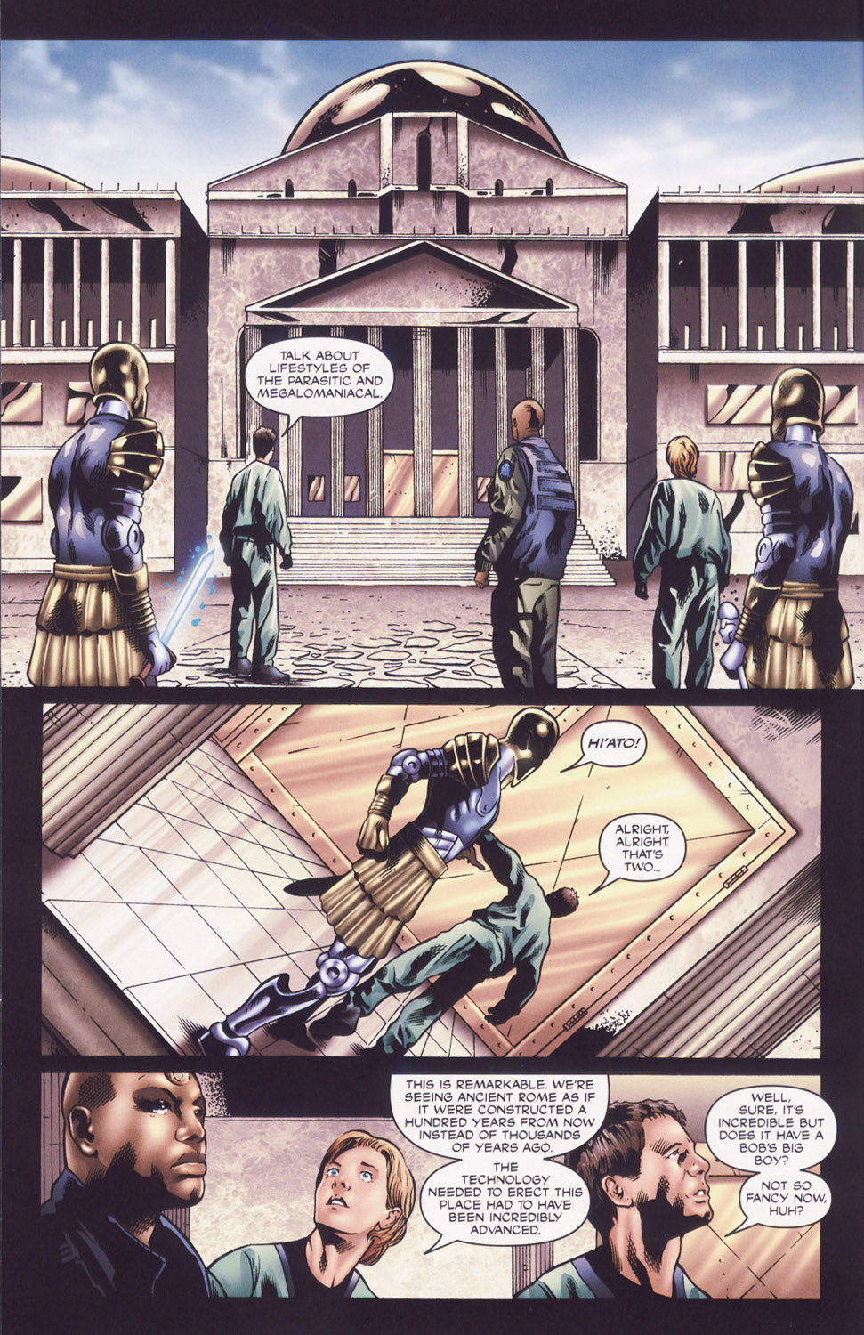 Read online Stargate SG-1: Fall of Rome comic -  Issue #2 - 8