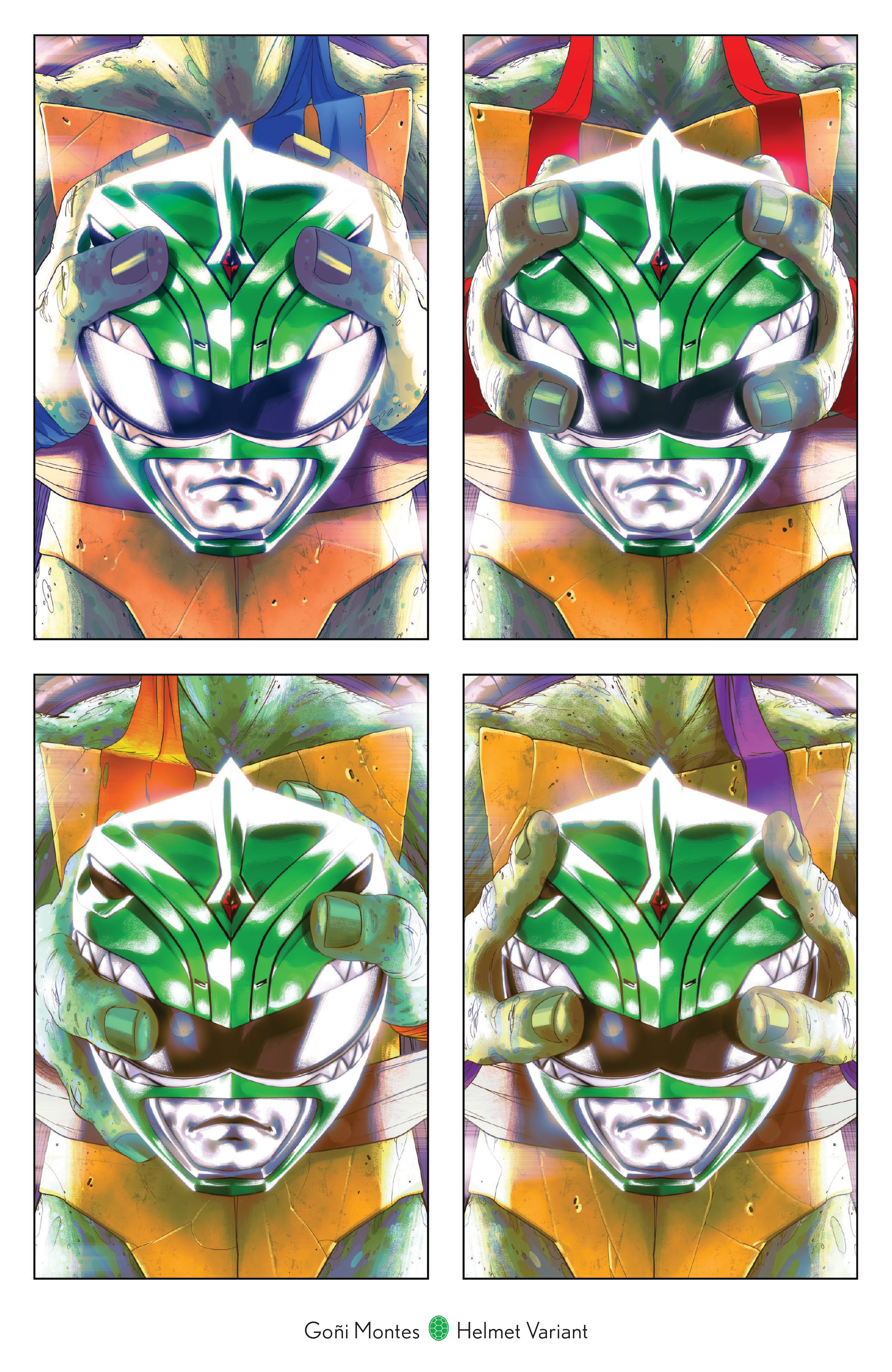 Read online Mighty Morphin Power Rangers: Teenage Mutant Ninja Turtles comic -  Issue # _TPB - 129