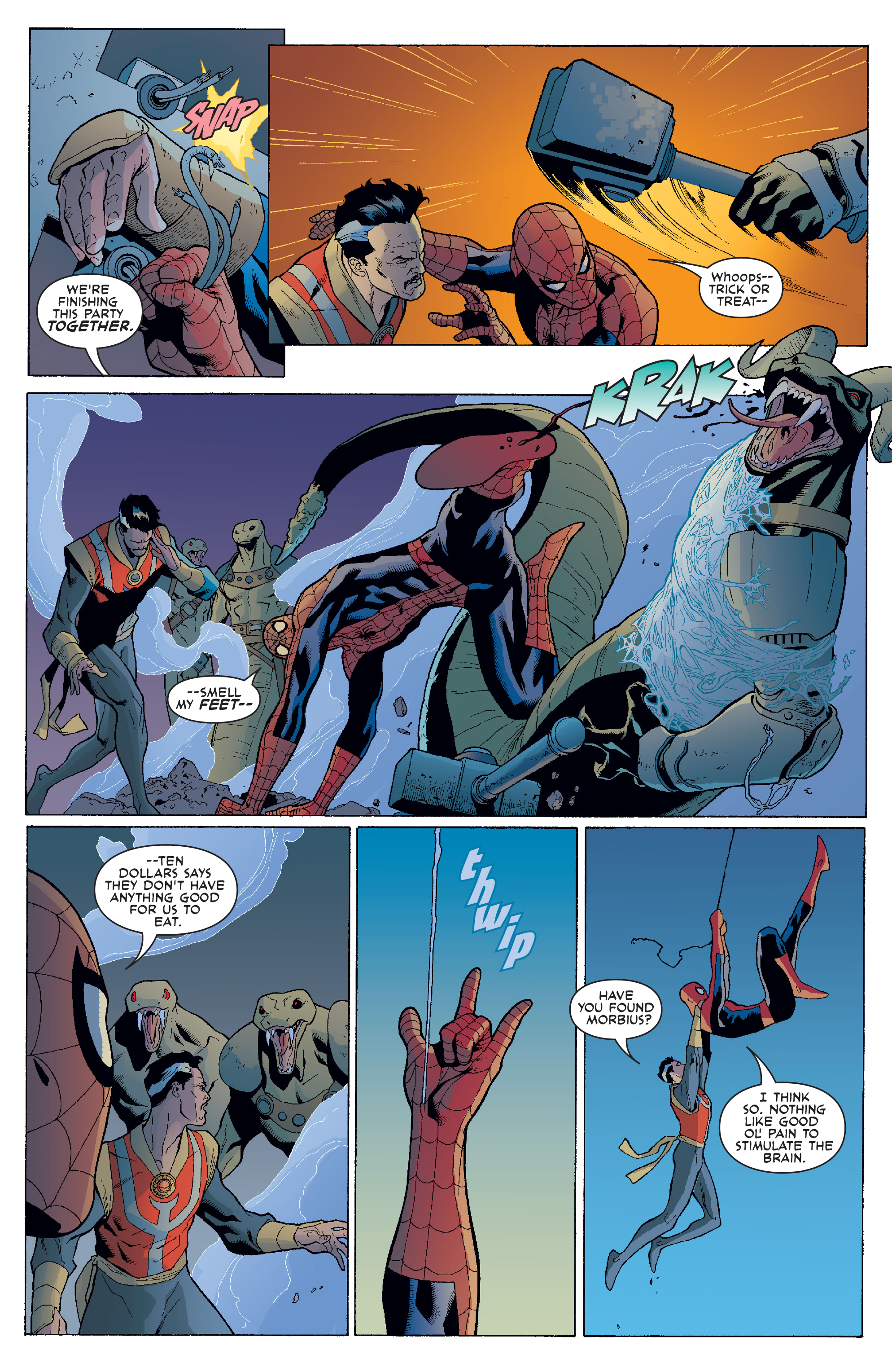 Read online Marvel-Verse: Thanos comic -  Issue #Marvel-Verse (2019) Morbius - 96