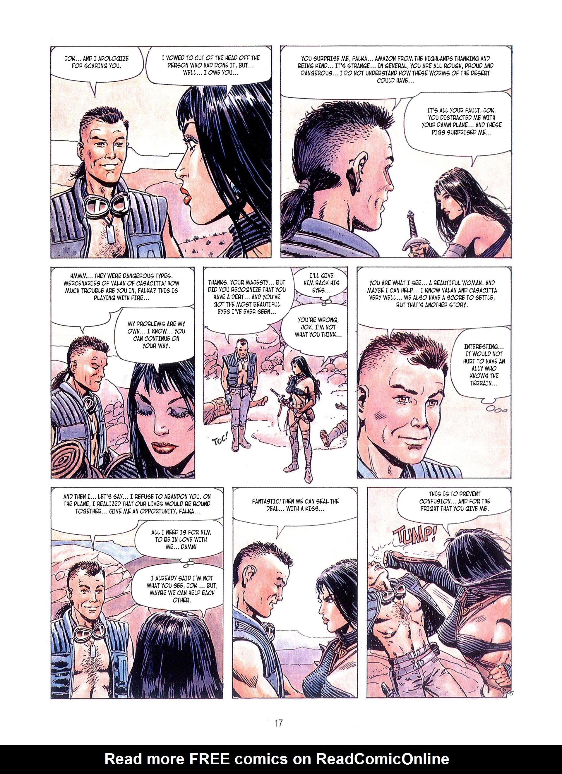 Read online Falka comic -  Issue #2 - 17