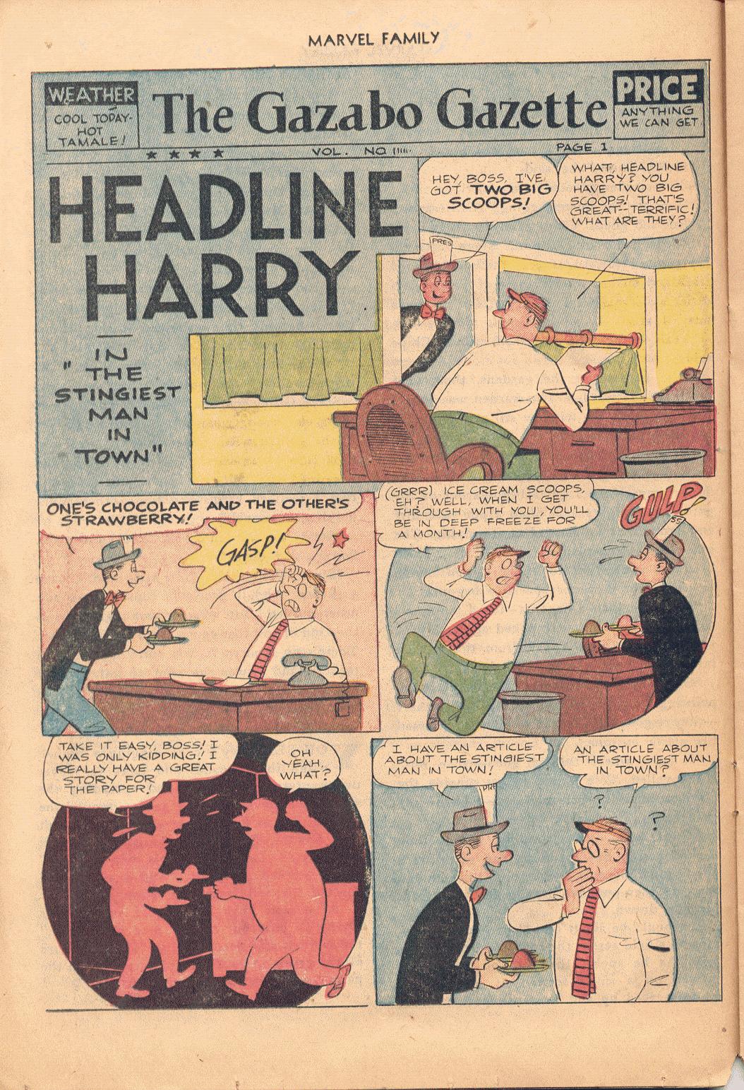 Read online The Marvel Family comic -  Issue #77 - 14