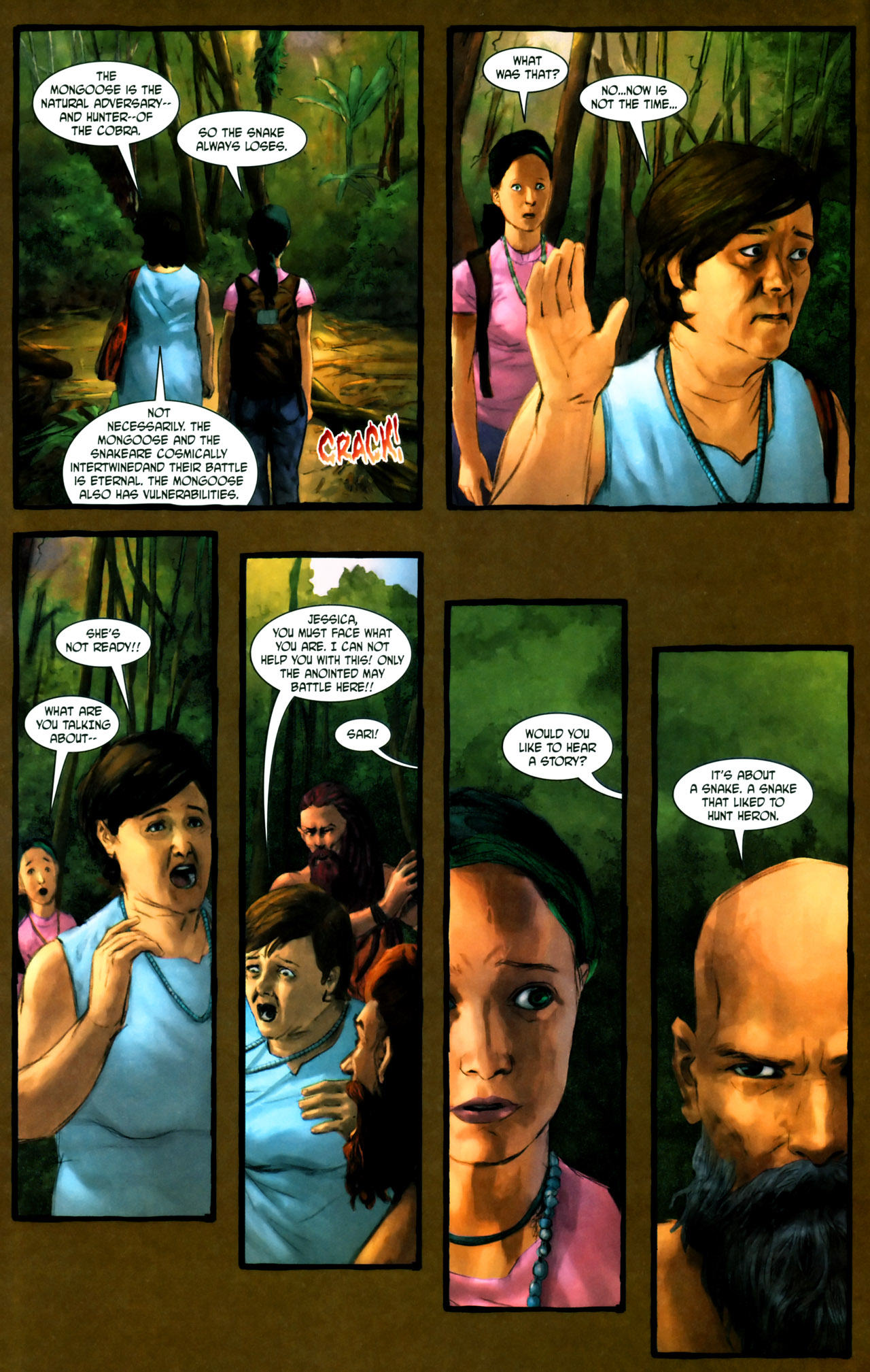 Read online Snake Woman Tale of the Snake Charmer comic -  Issue #3 - 11
