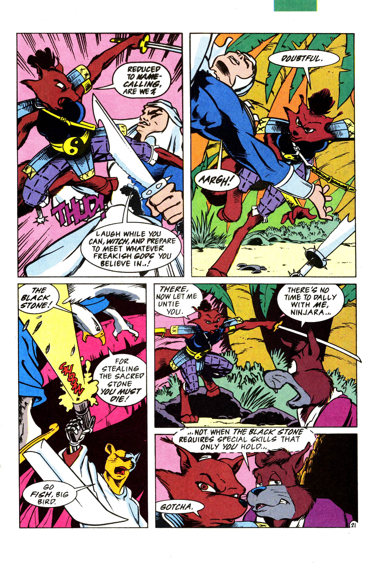 Read online Teenage Mutant Ninja Turtles Adventures (1989) comic -  Issue #36 - 23