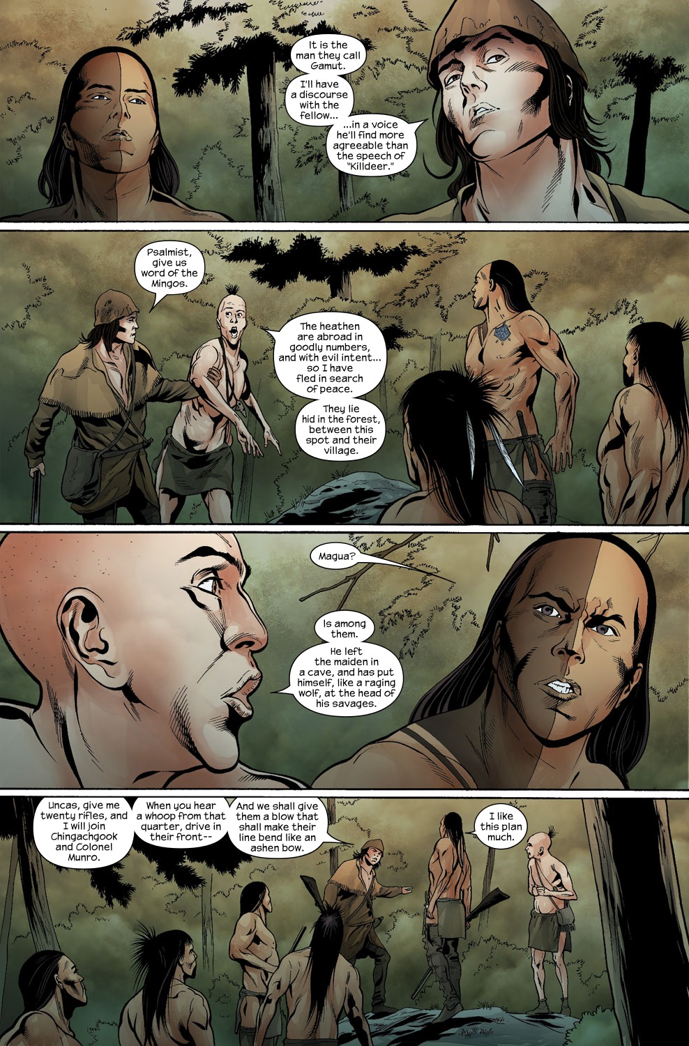 Read online The Last of the Mohicans comic -  Issue #6 - 8
