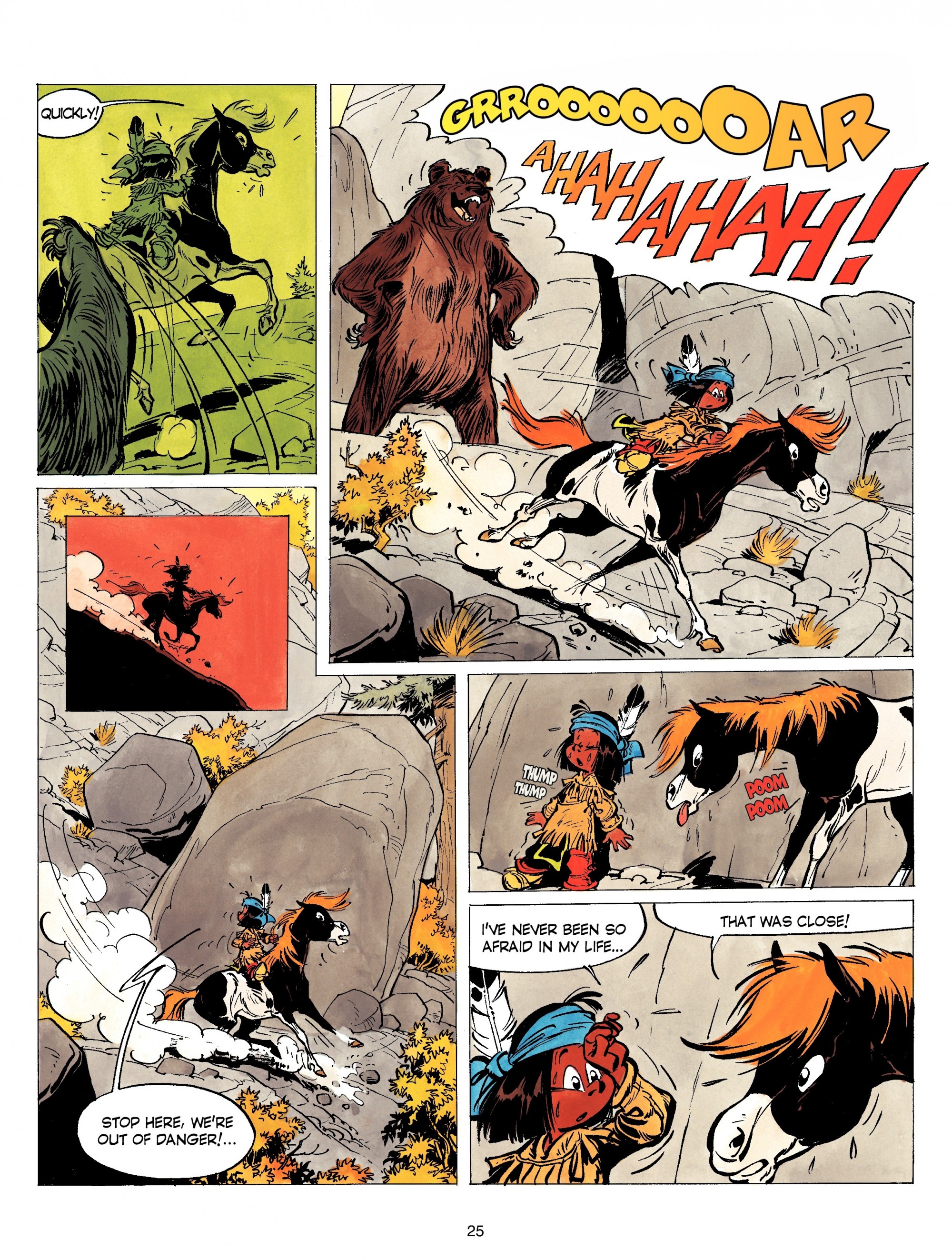Read online Yakari comic -  Issue #4 - 25