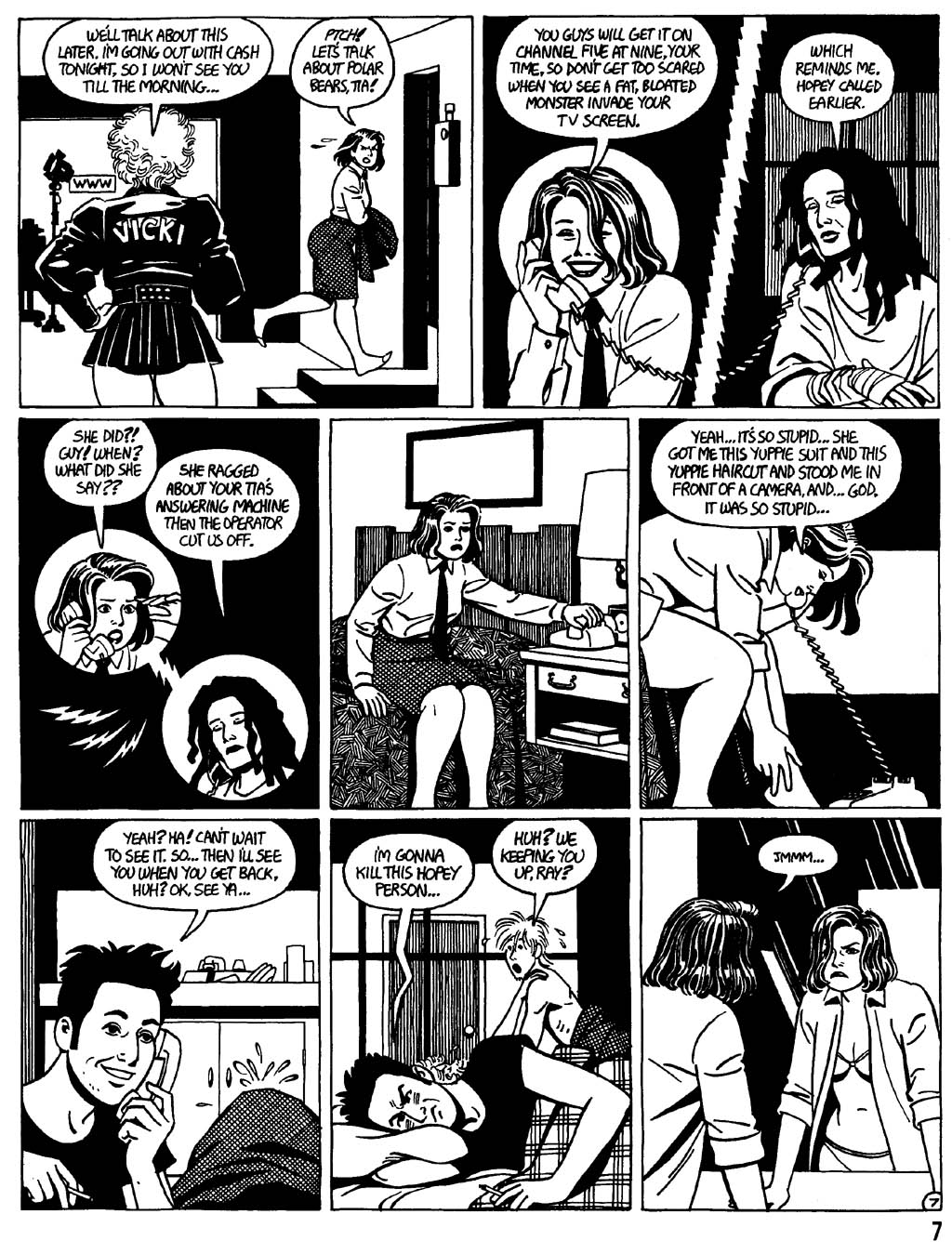 Read online Love and Rockets (1982) comic -  Issue #26 - 9