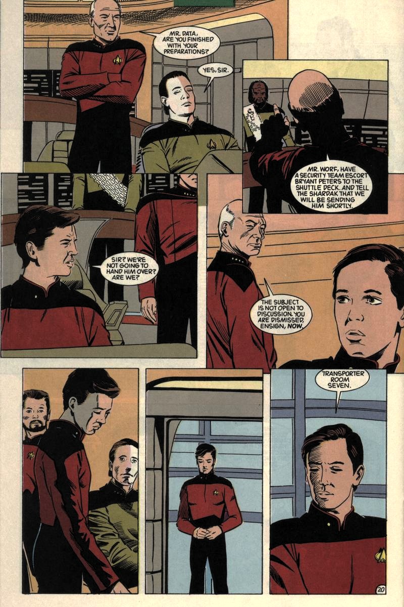 Read online Star Trek: The Next Generation (1989) comic -  Issue #29 - 21