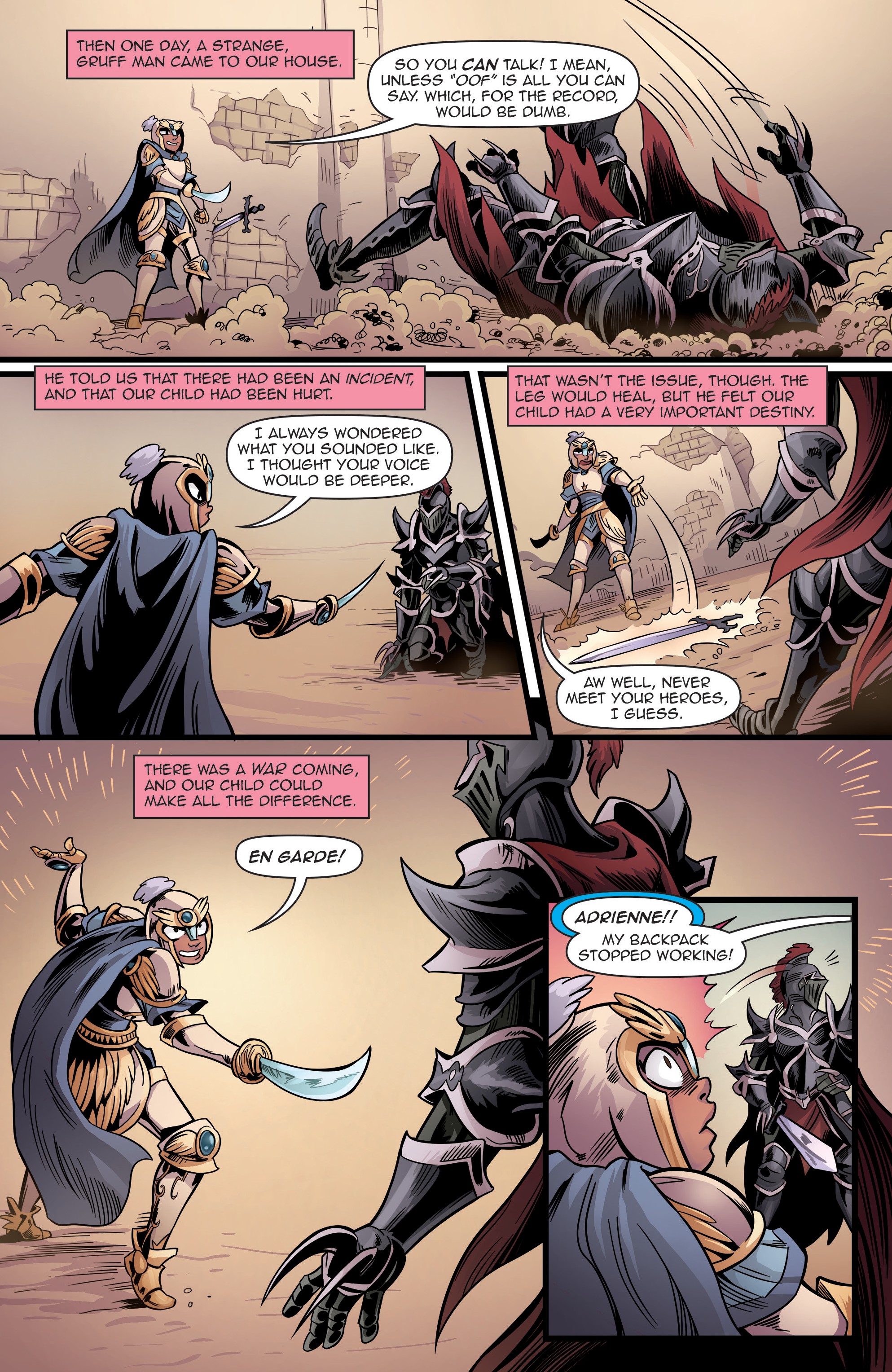 Read online Princeless: Find Yourself comic -  Issue # TPB (Part 1) - 95
