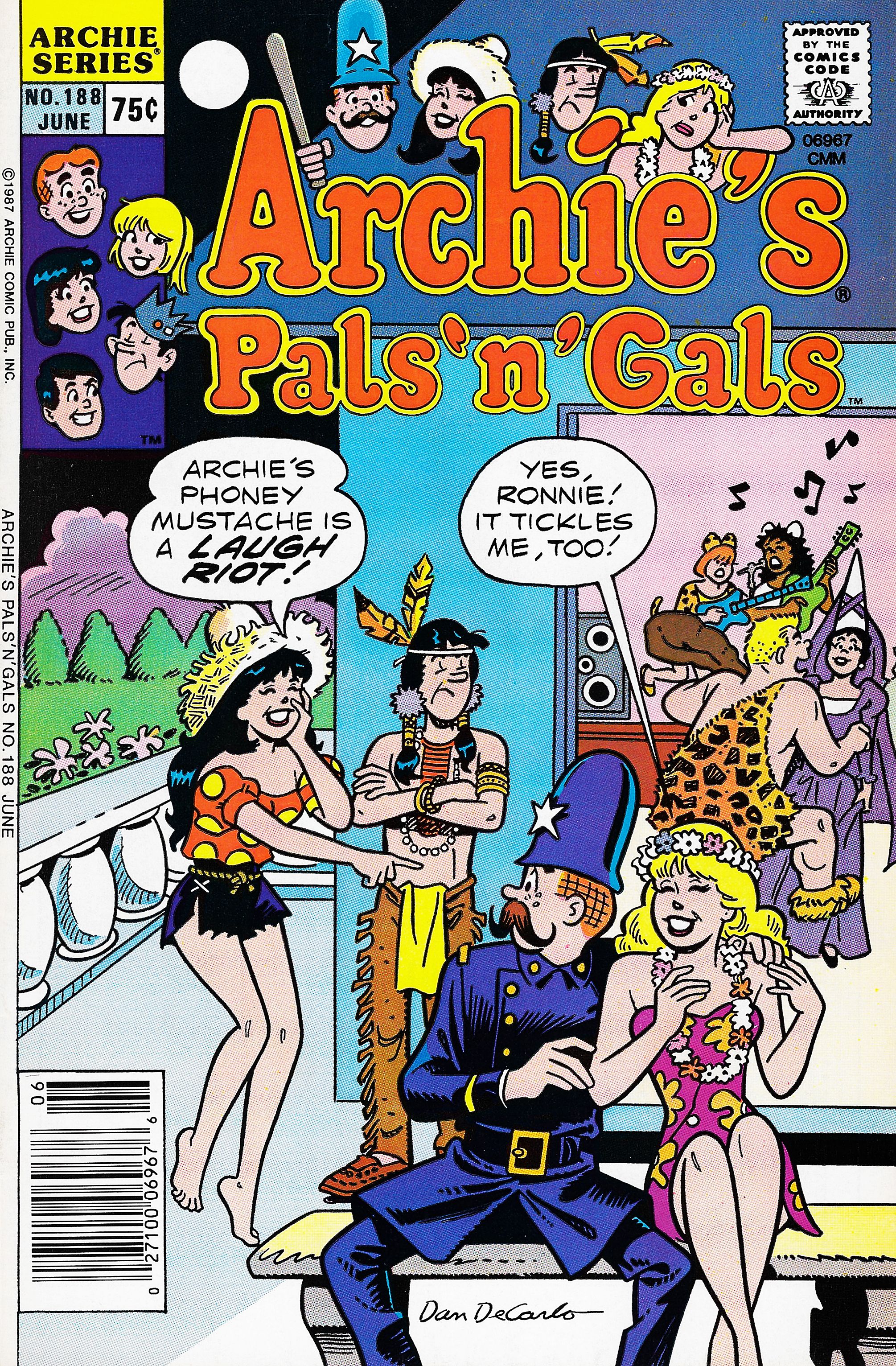 Read online Archie's Pals 'N' Gals (1952) comic -  Issue #188 - 1