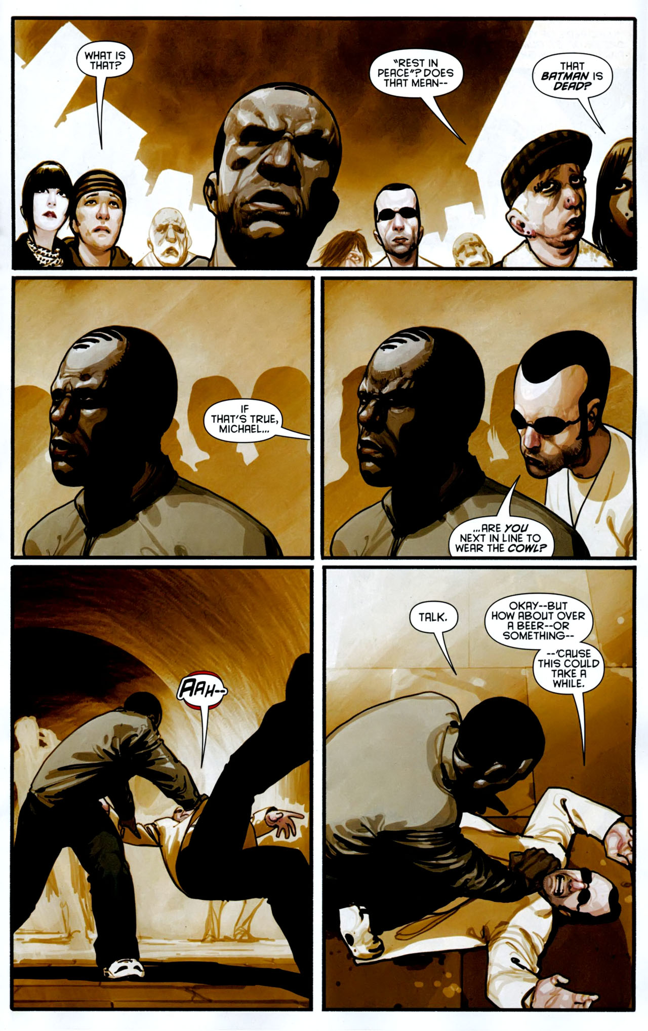 Read online Azrael: Death's Dark Knight comic -  Issue #1 - 18