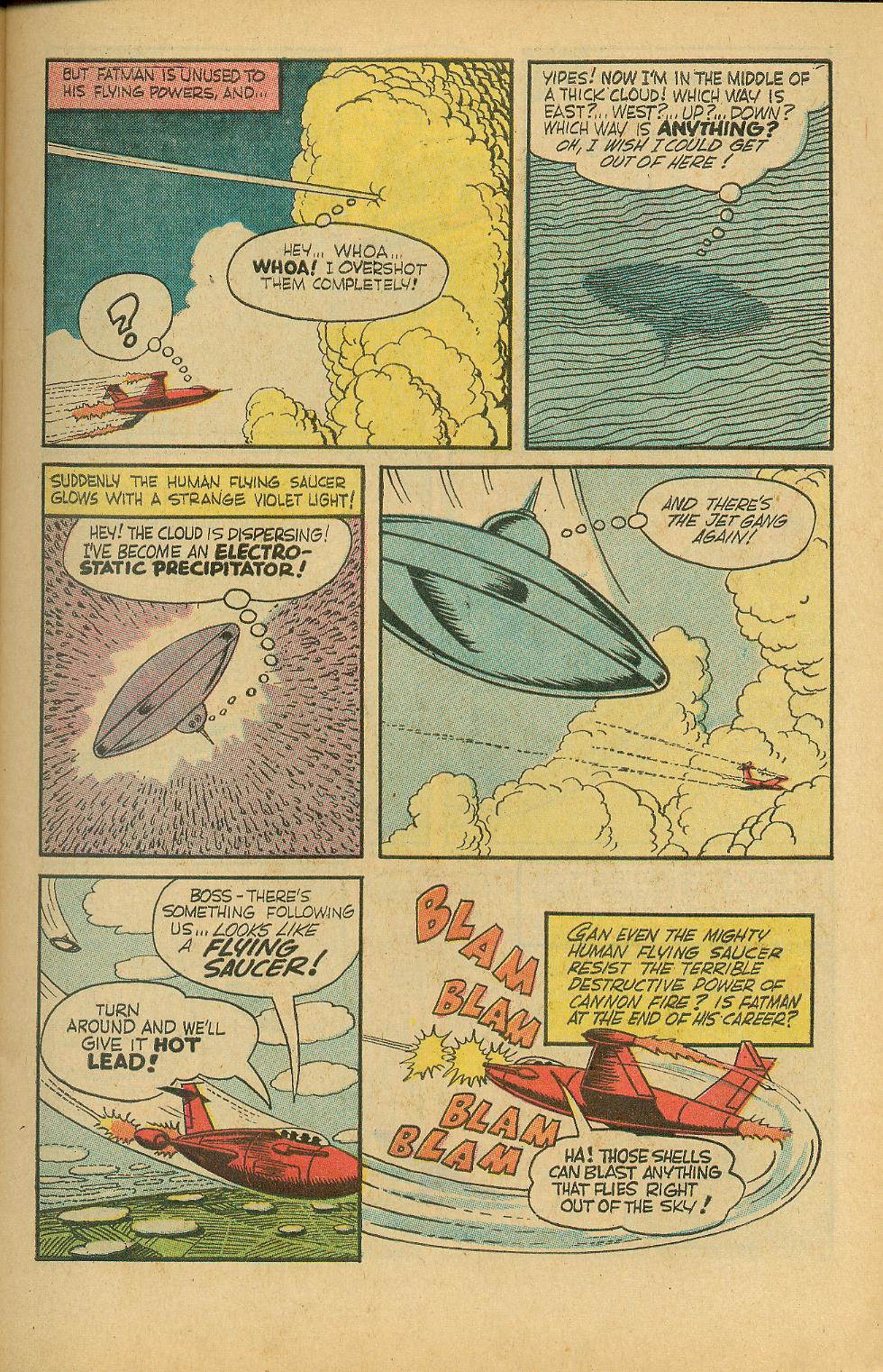 Read online Fatman, The Human Flying Saucer comic -  Issue #1 - 19