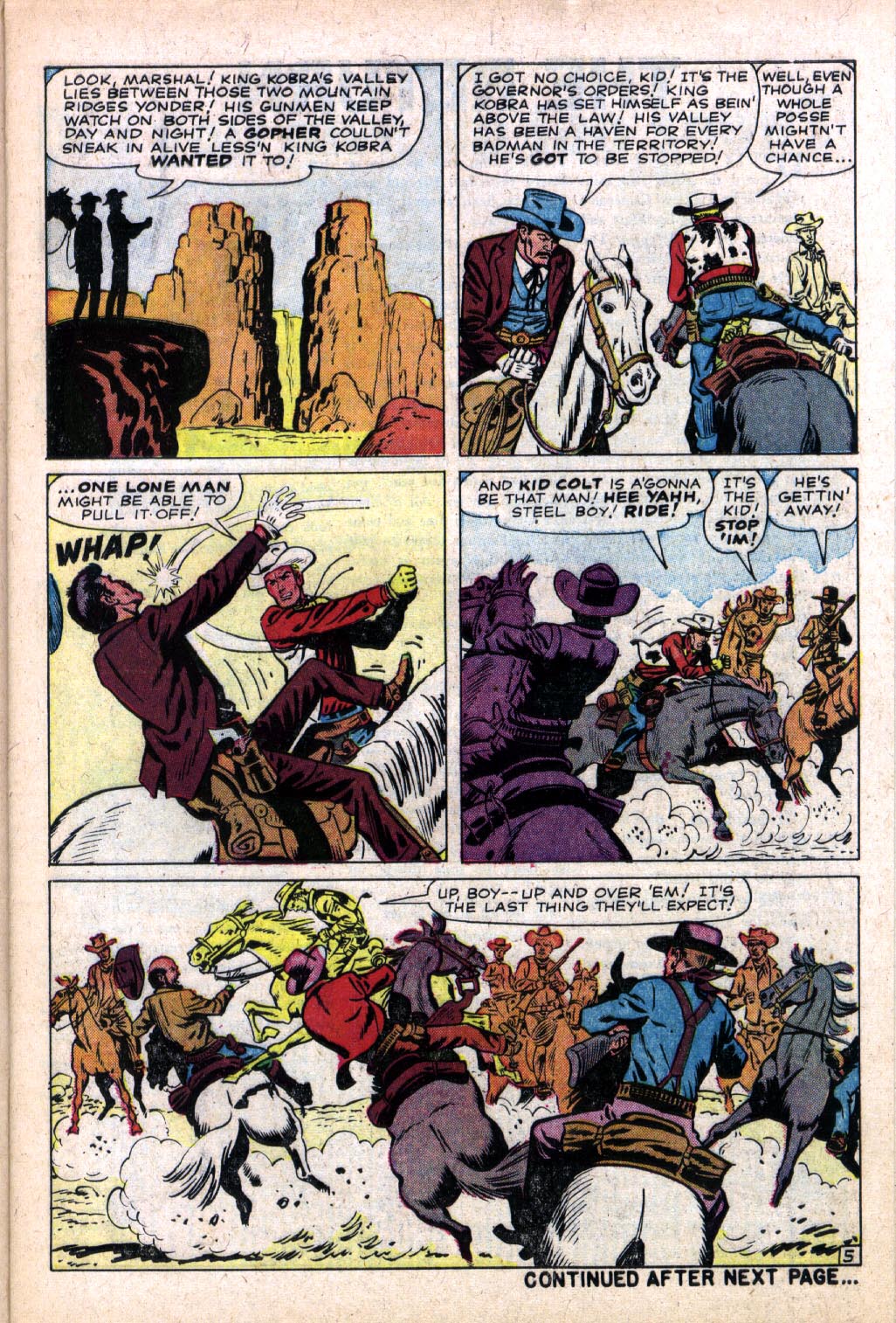 Read online Kid Colt Outlaw comic -  Issue #98 - 7