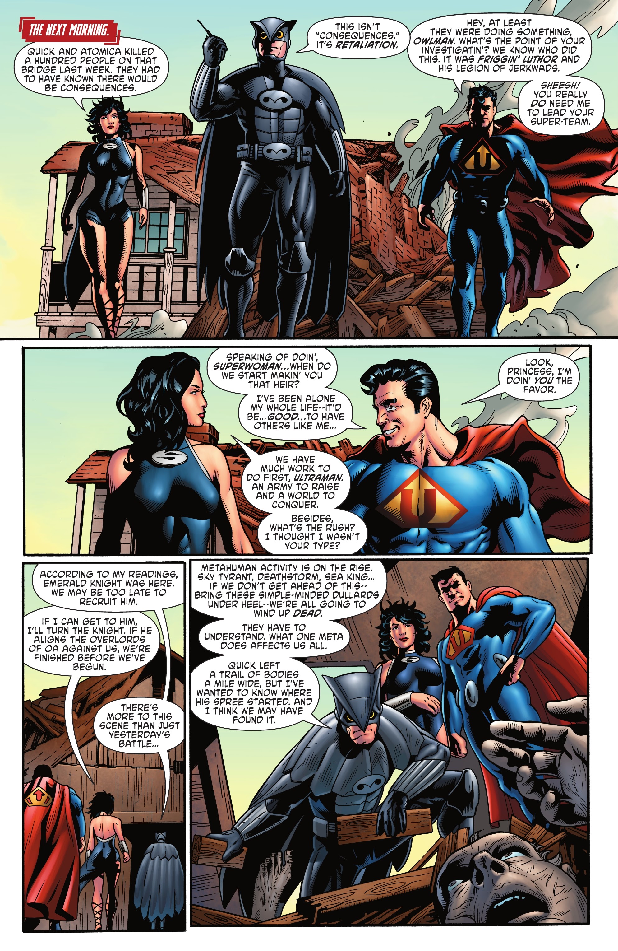 Read online Crime Syndicate comic -  Issue #5 - 8