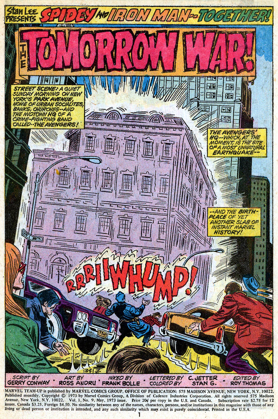 Read online Marvel Team-Up (1972) comic -  Issue #9 - 2