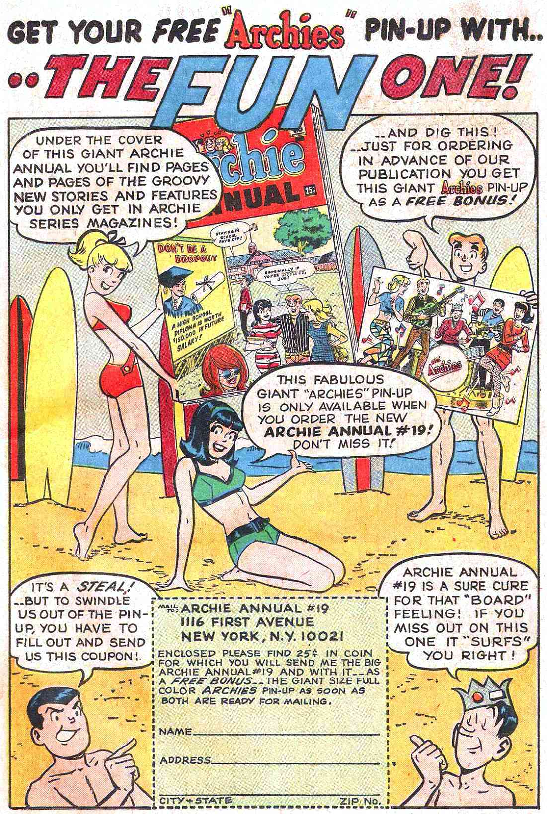 Read online Archie (1960) comic -  Issue #173 - 19