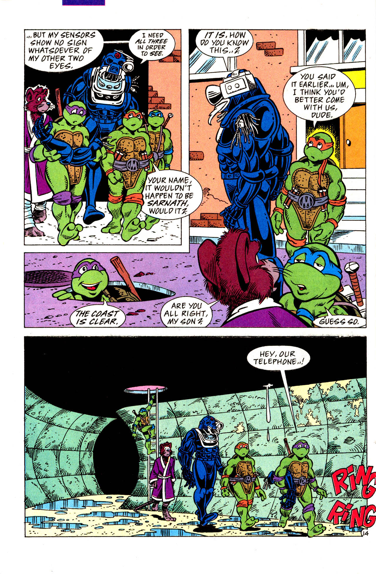 Read online Teenage Mutant Ninja Turtles Adventures (1989) comic -  Issue #47 - 16