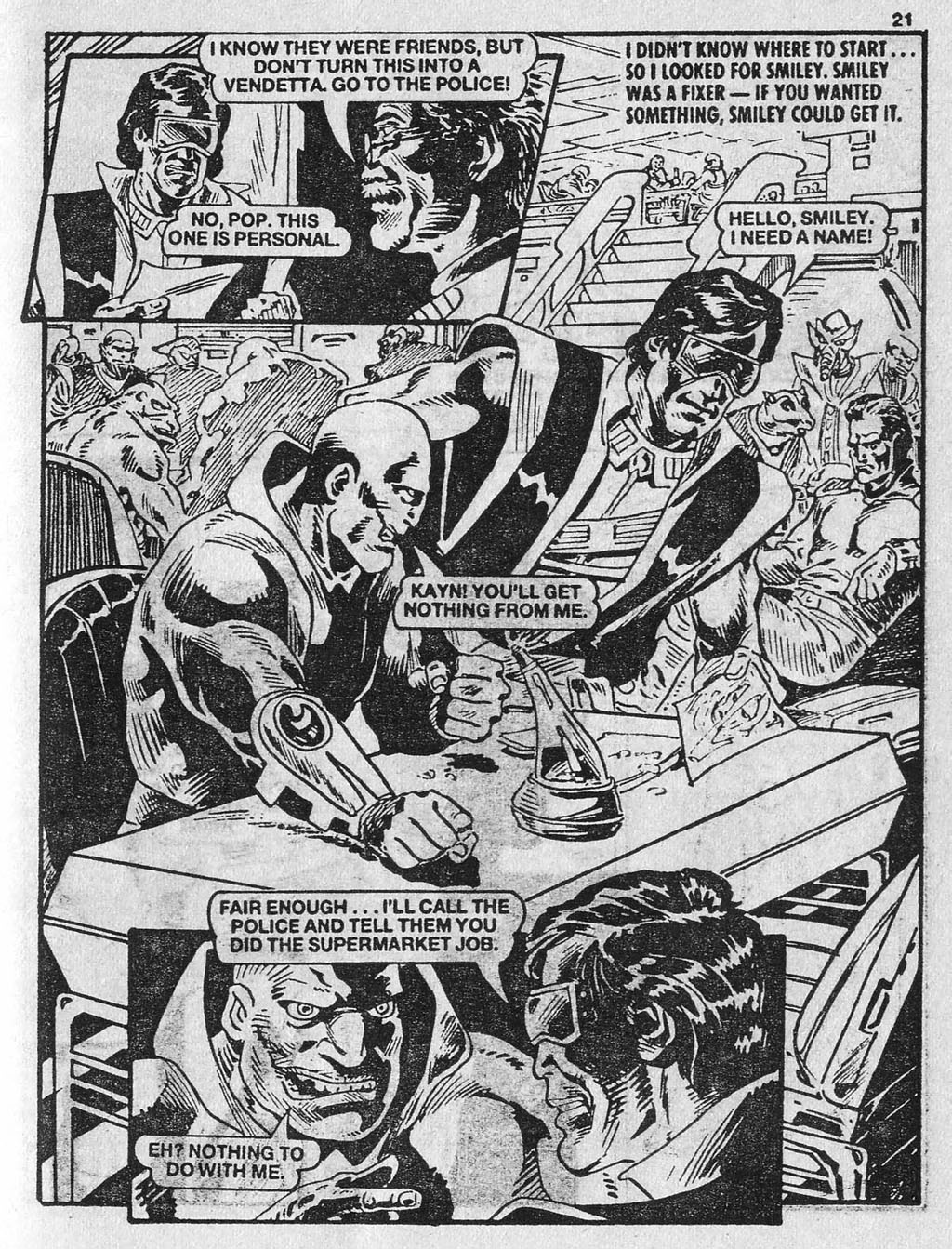 Read online Starblazer comic -  Issue #258 - 21