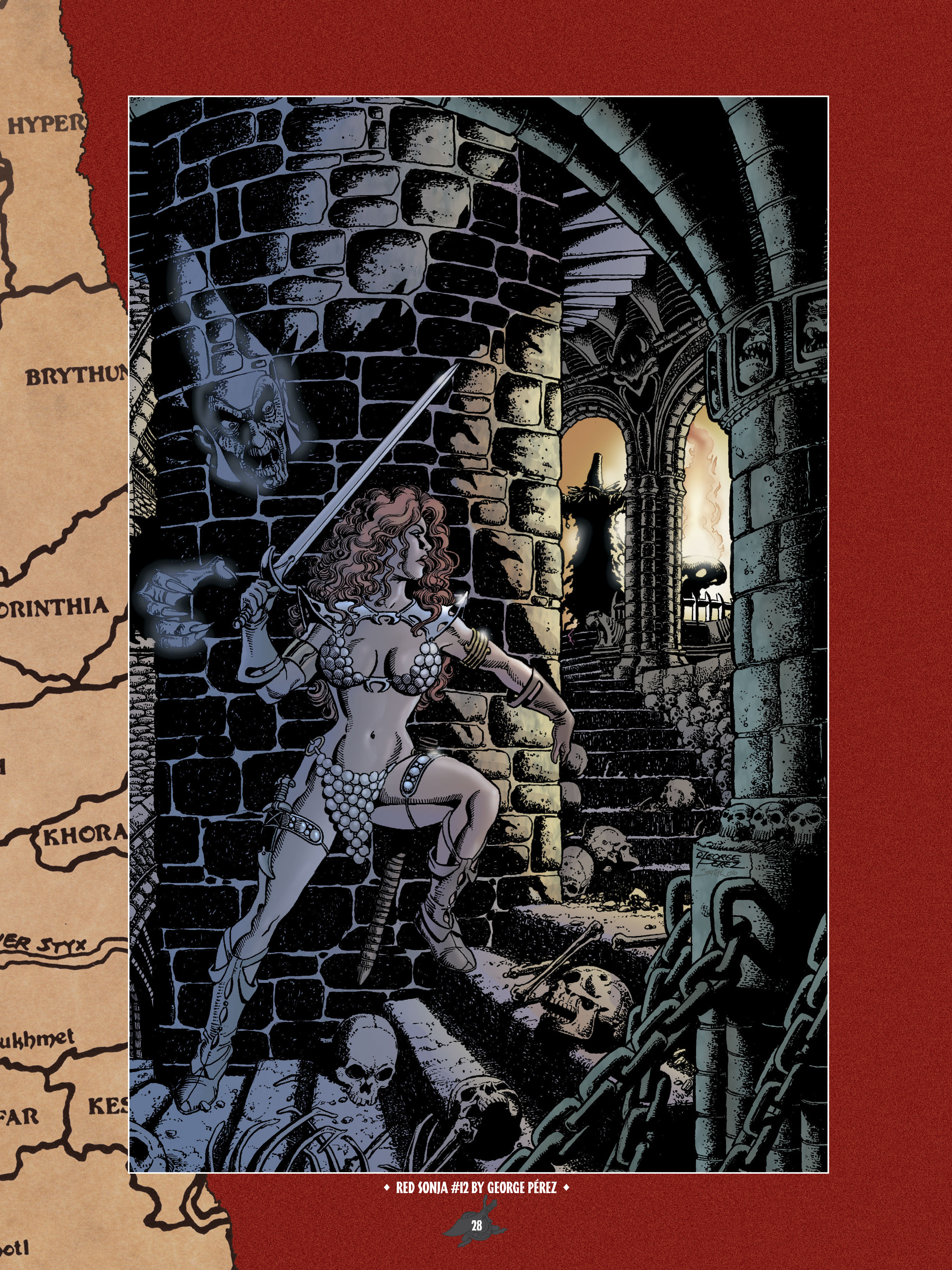 Read online The Art of Red Sonja comic -  Issue # TPB 1 (Part 1) - 28