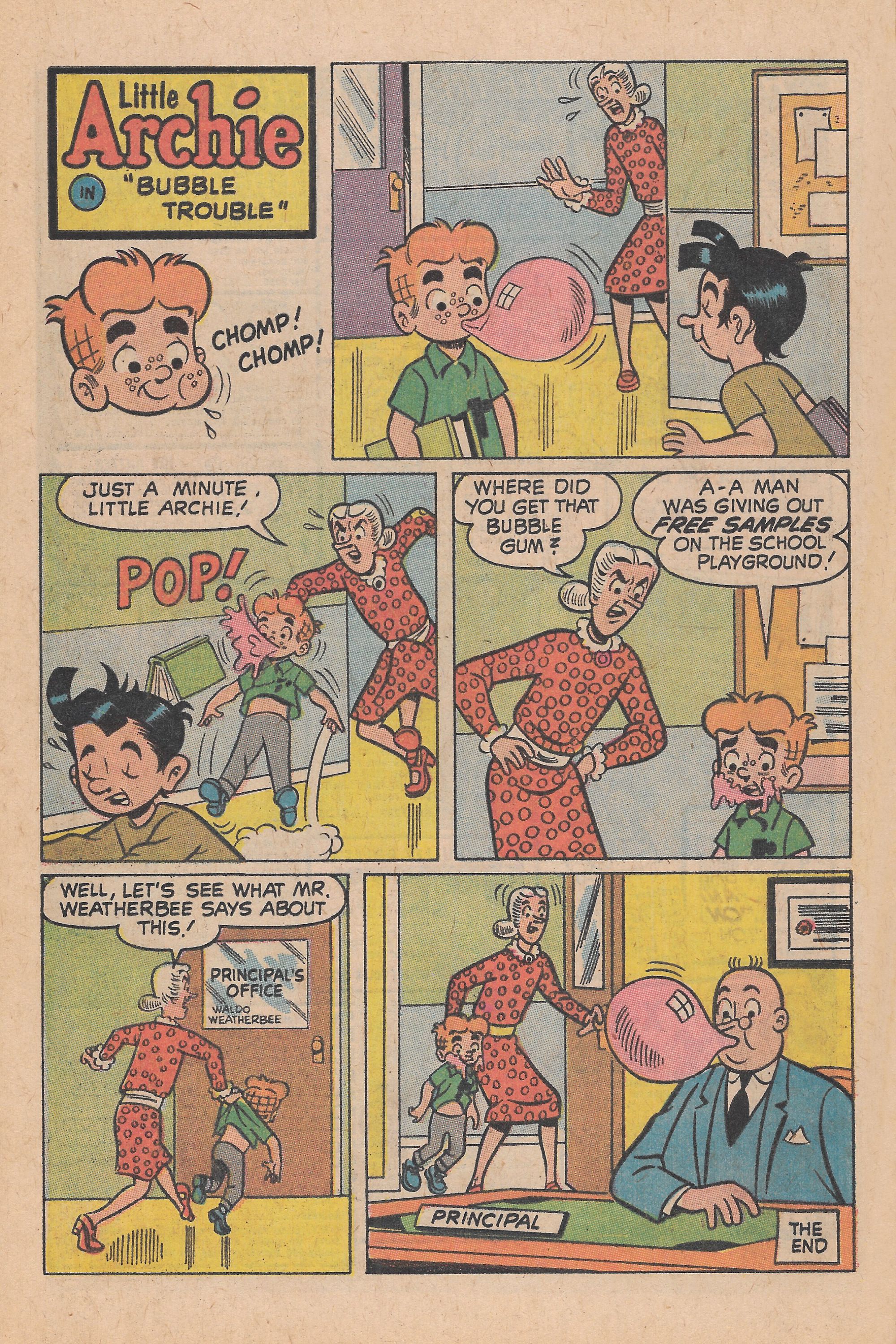 Read online The Adventures of Little Archie comic -  Issue #54 - 60