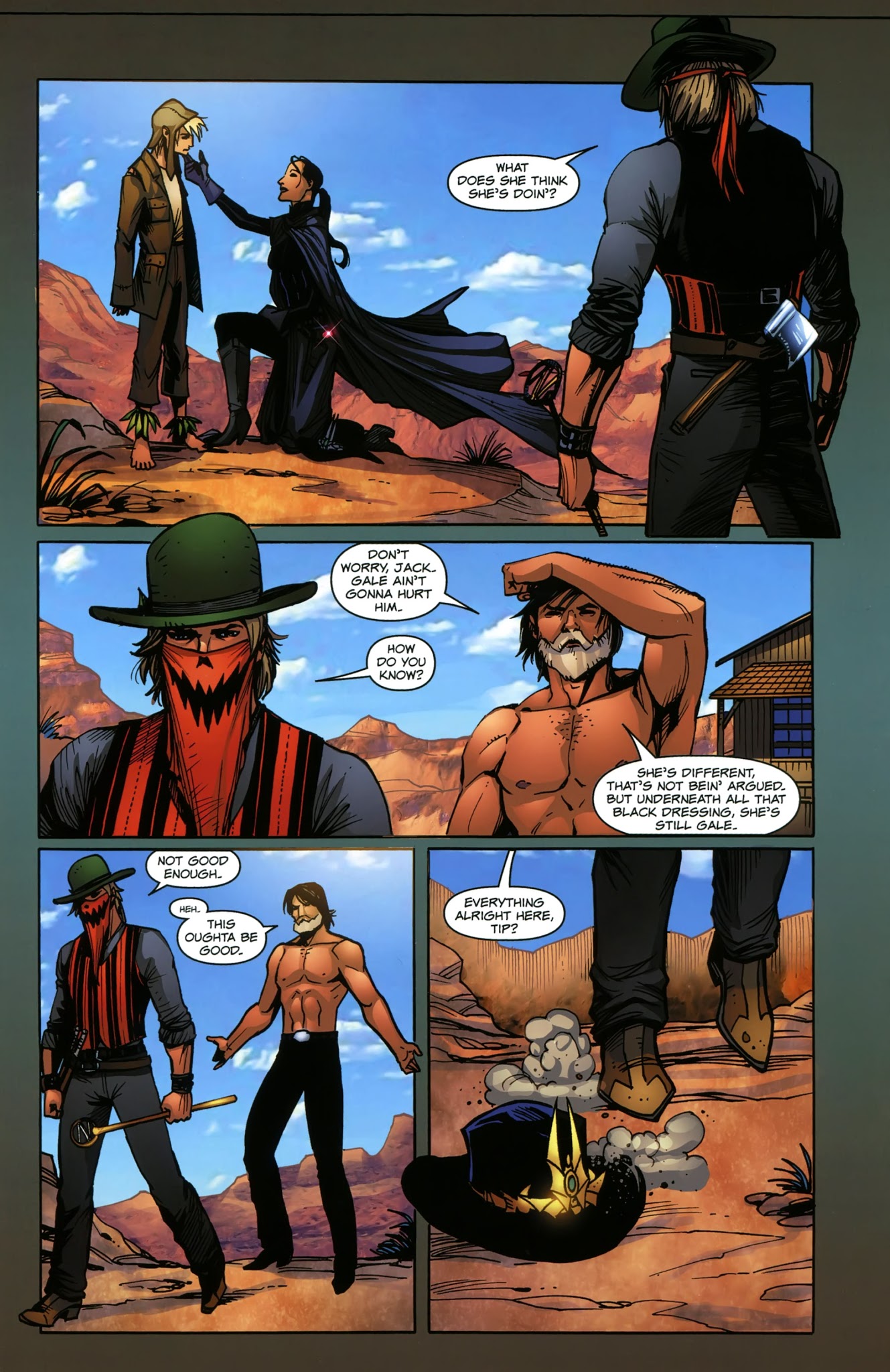 Read online Legend of Oz: The Wicked West comic -  Issue #16 - 6