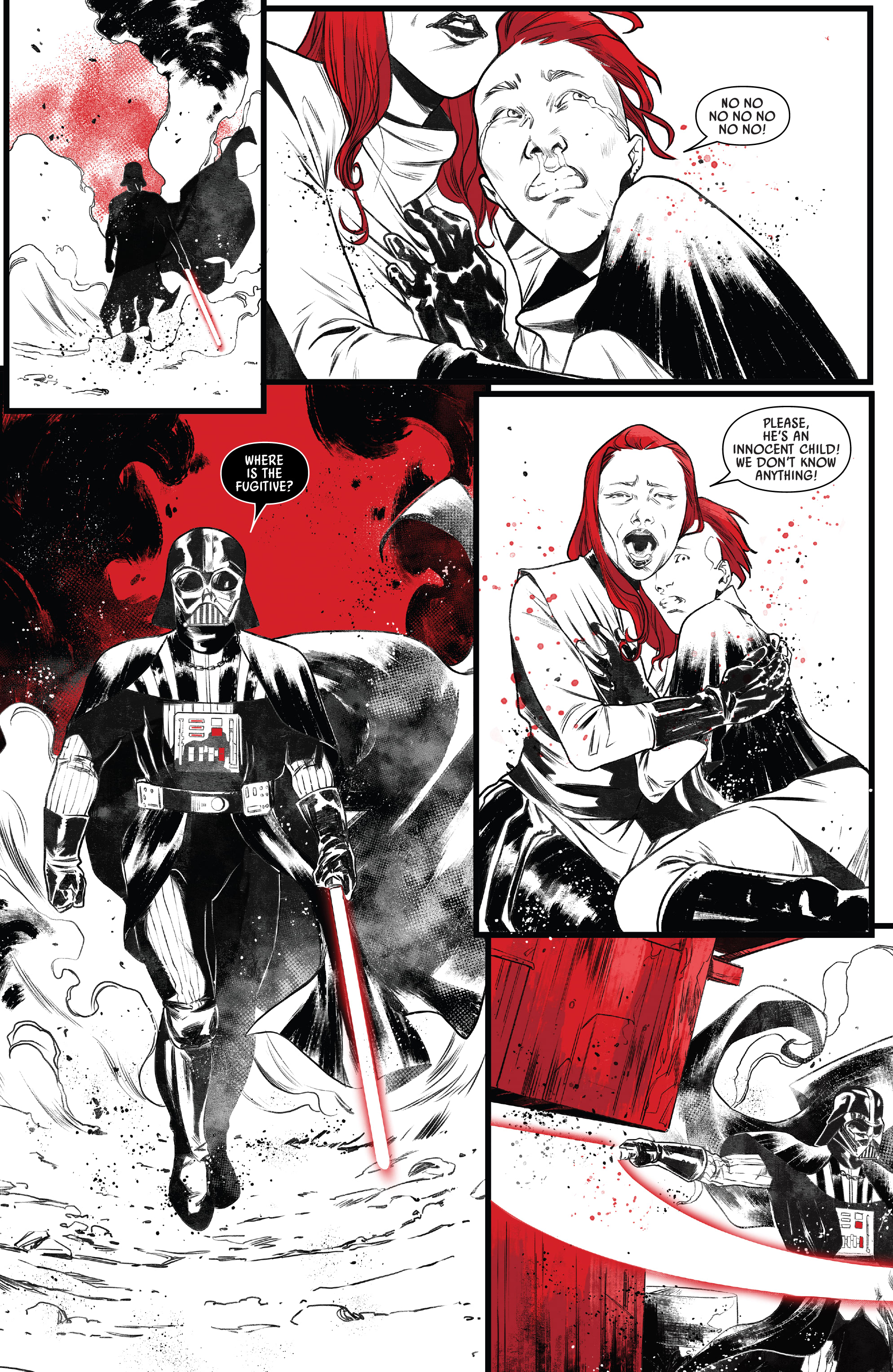 Read online Star Wars: Darth Vader - Black, White & Red comic -  Issue #2 - 30